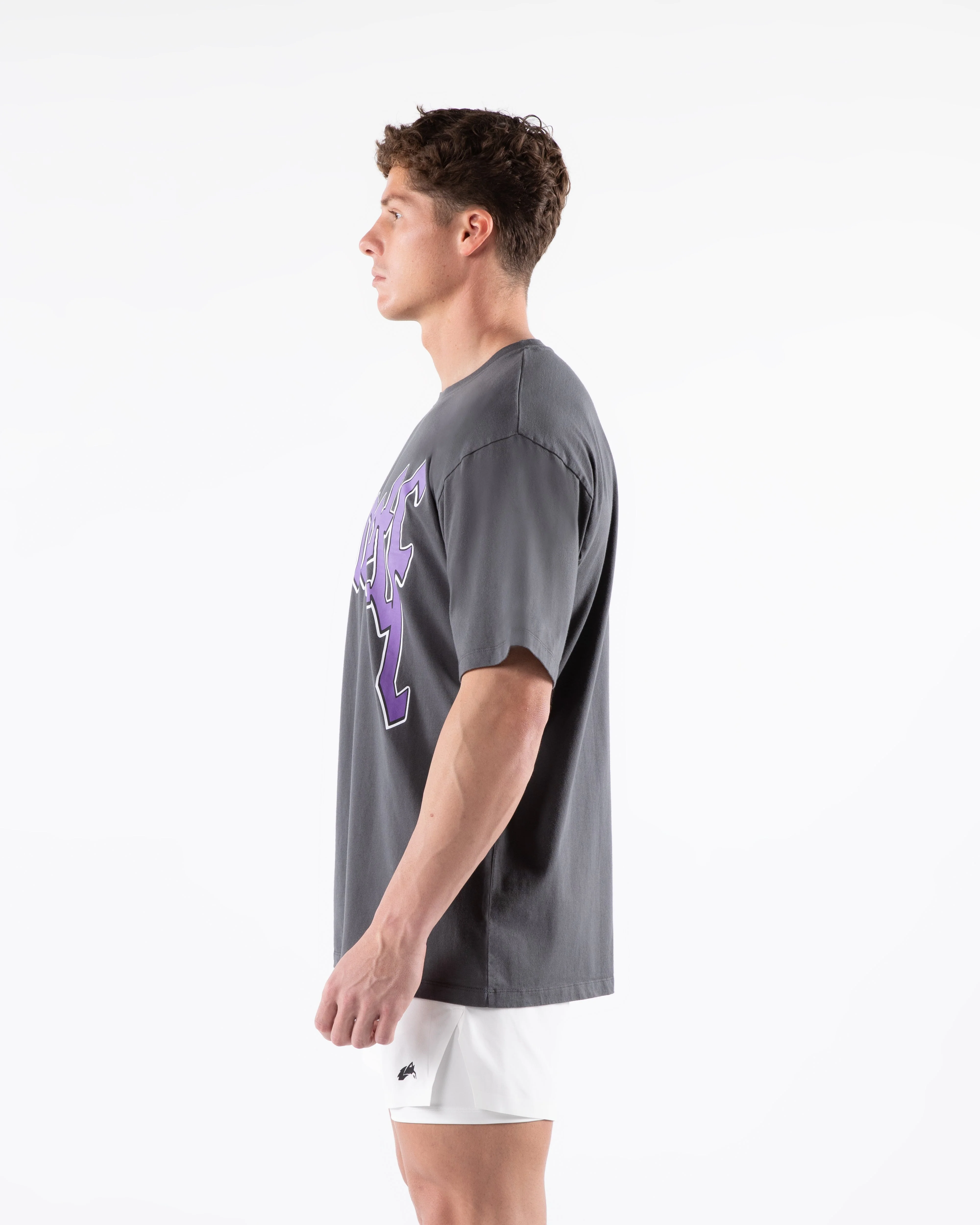 Grime Tee - Astro Grey - Image 3