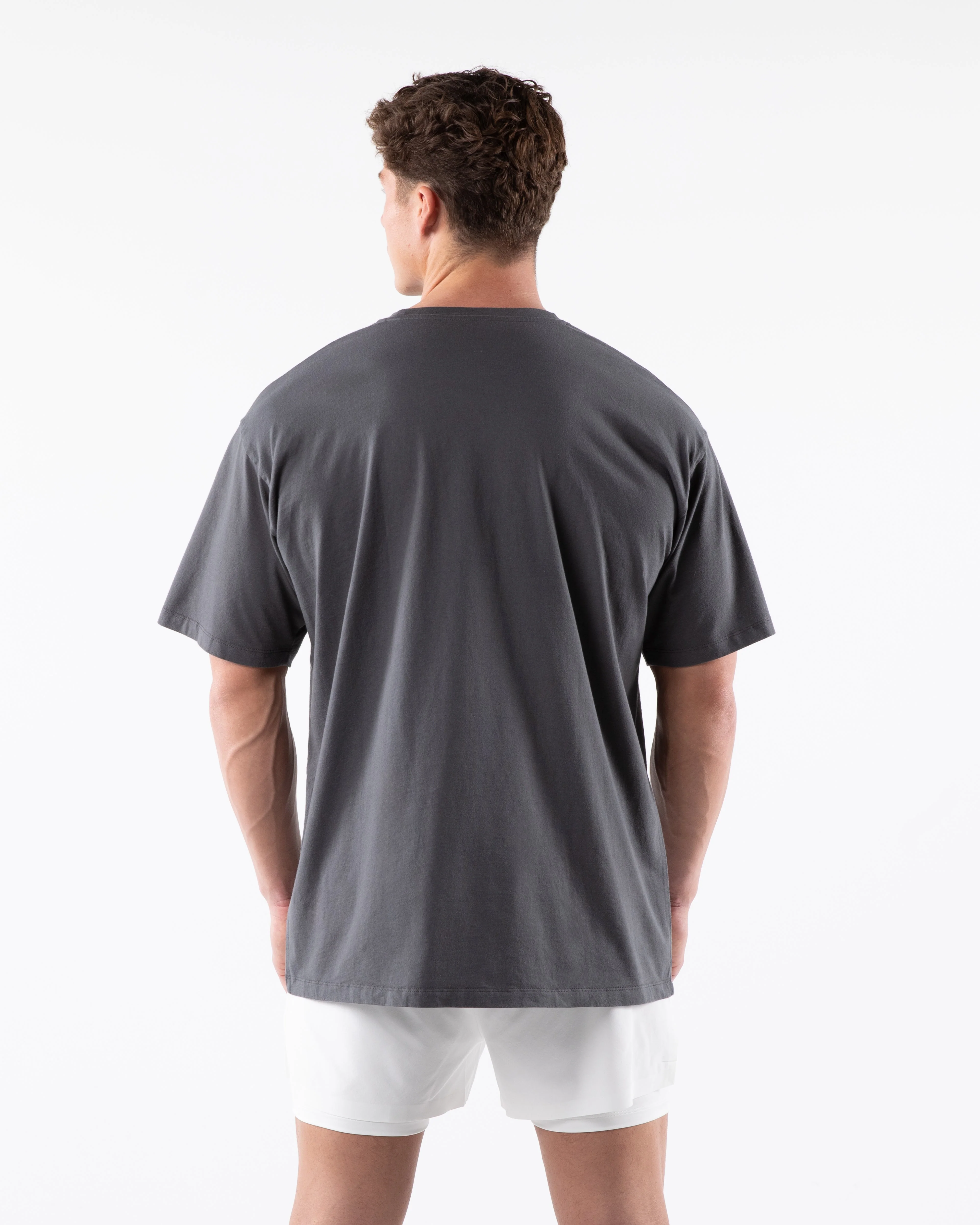 Grime Tee - Astro Grey - Image 4