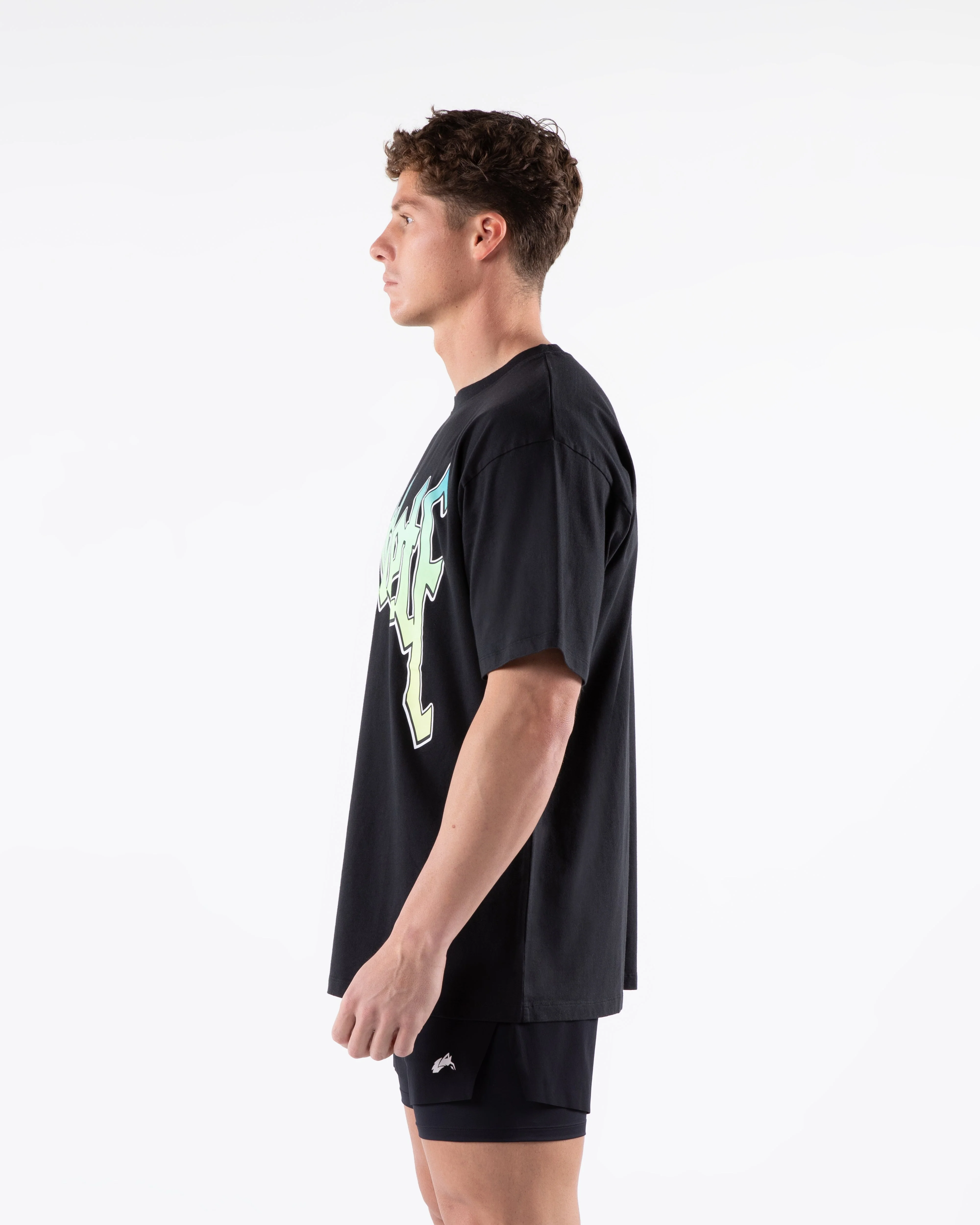 Grime Tee - Black - Image 3