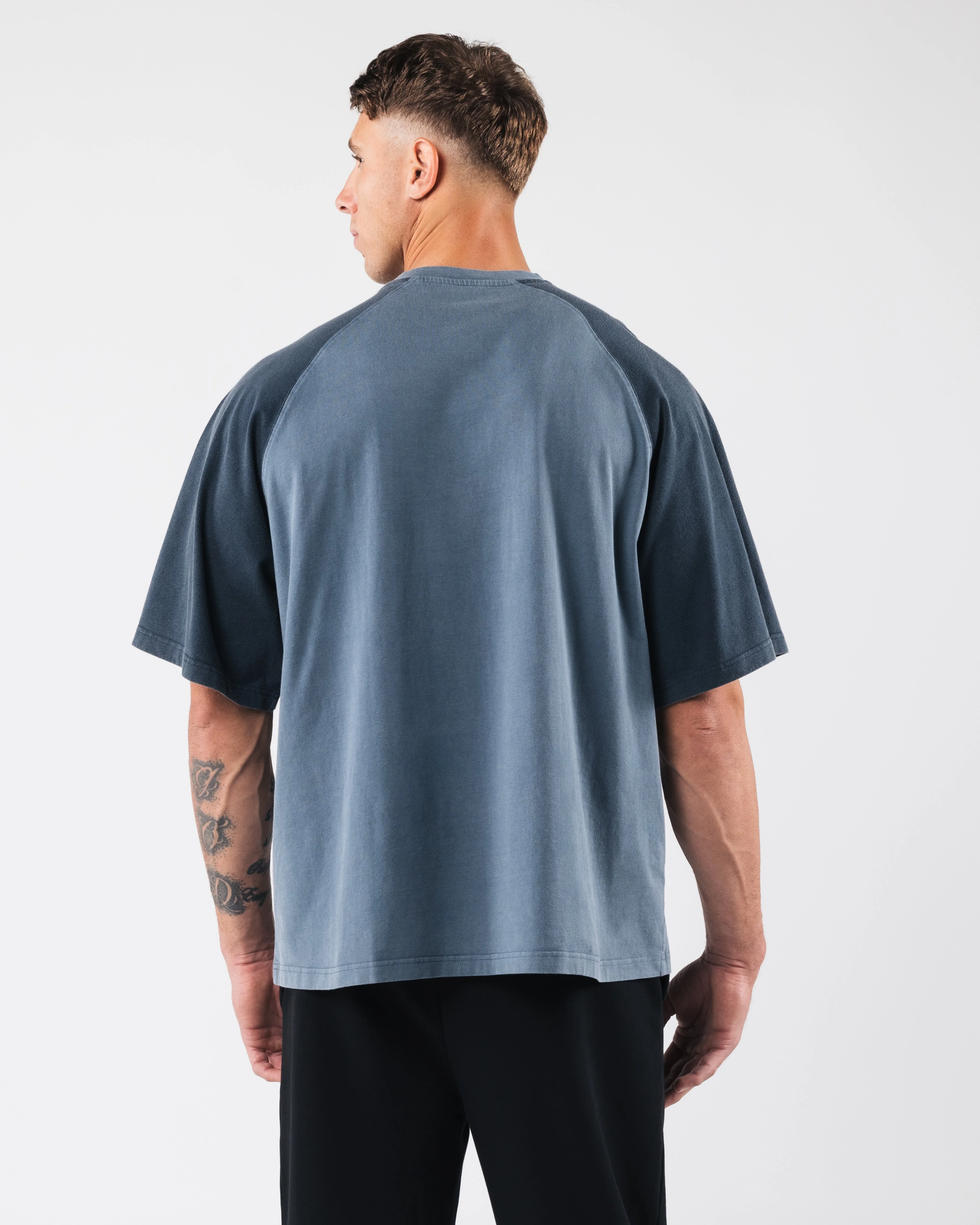 League Box Tee - Marine - Image 4