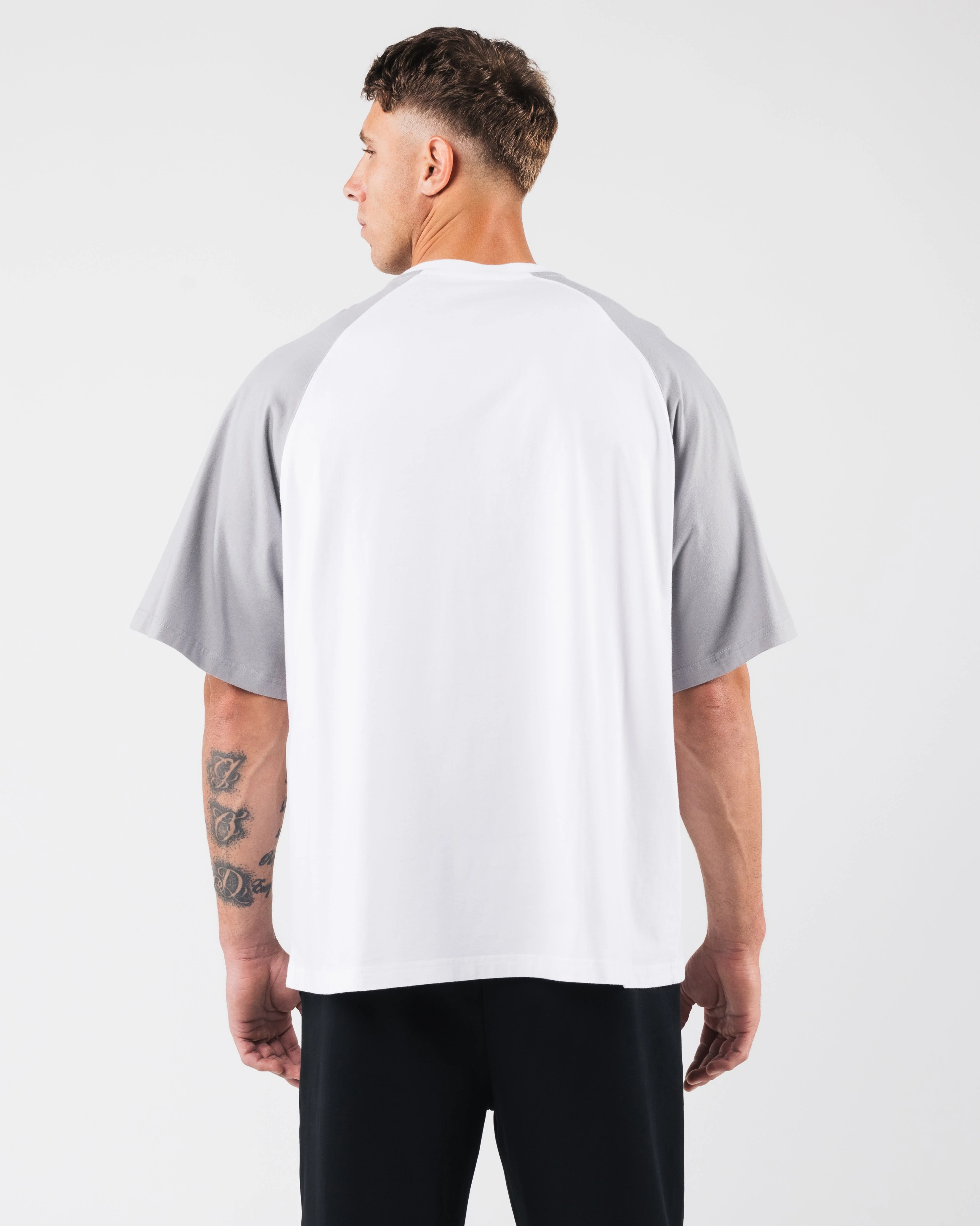 League Box Tee - White - Image 4