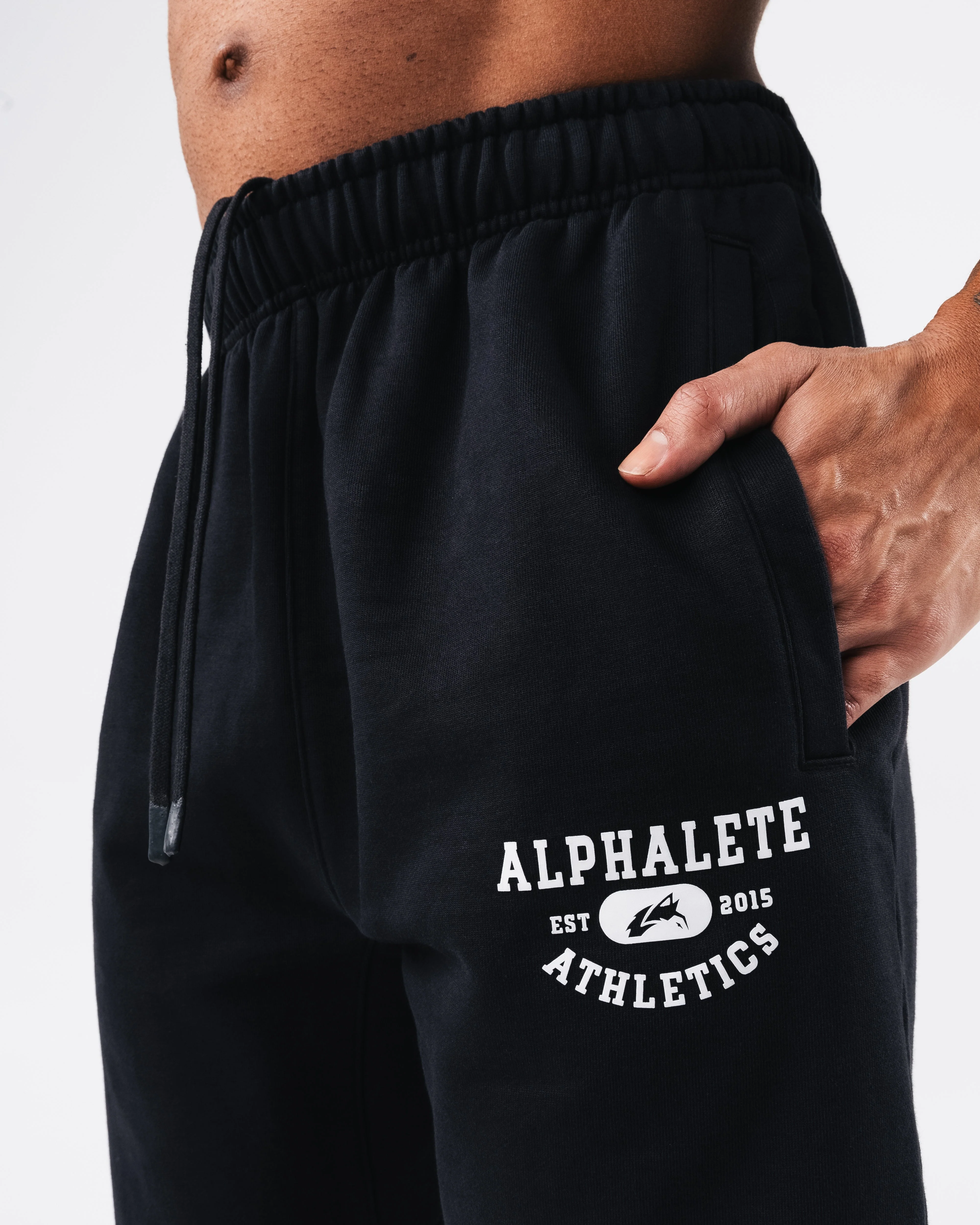 Member Vintage Jogger - Black - Image 5