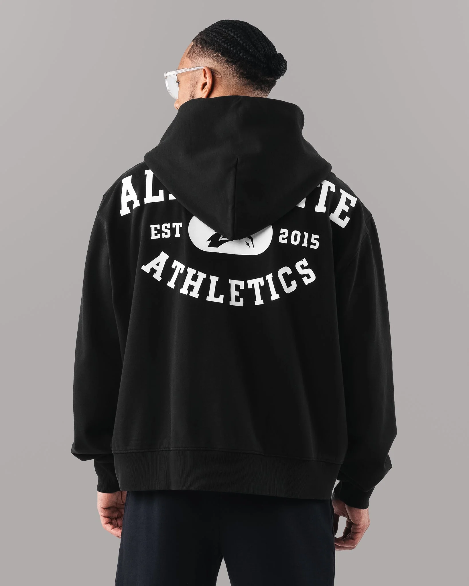 Member Vintage Zip Up - Black - Image 4
