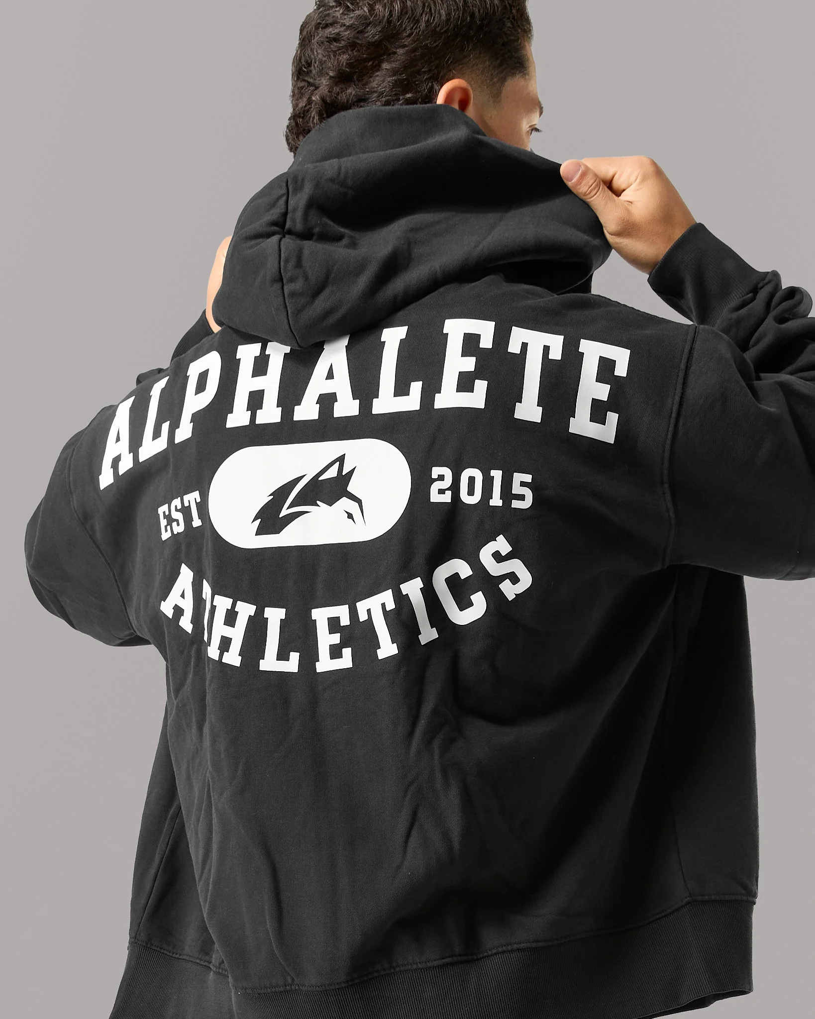 Member Vintage Zip Up - Black - Image 5