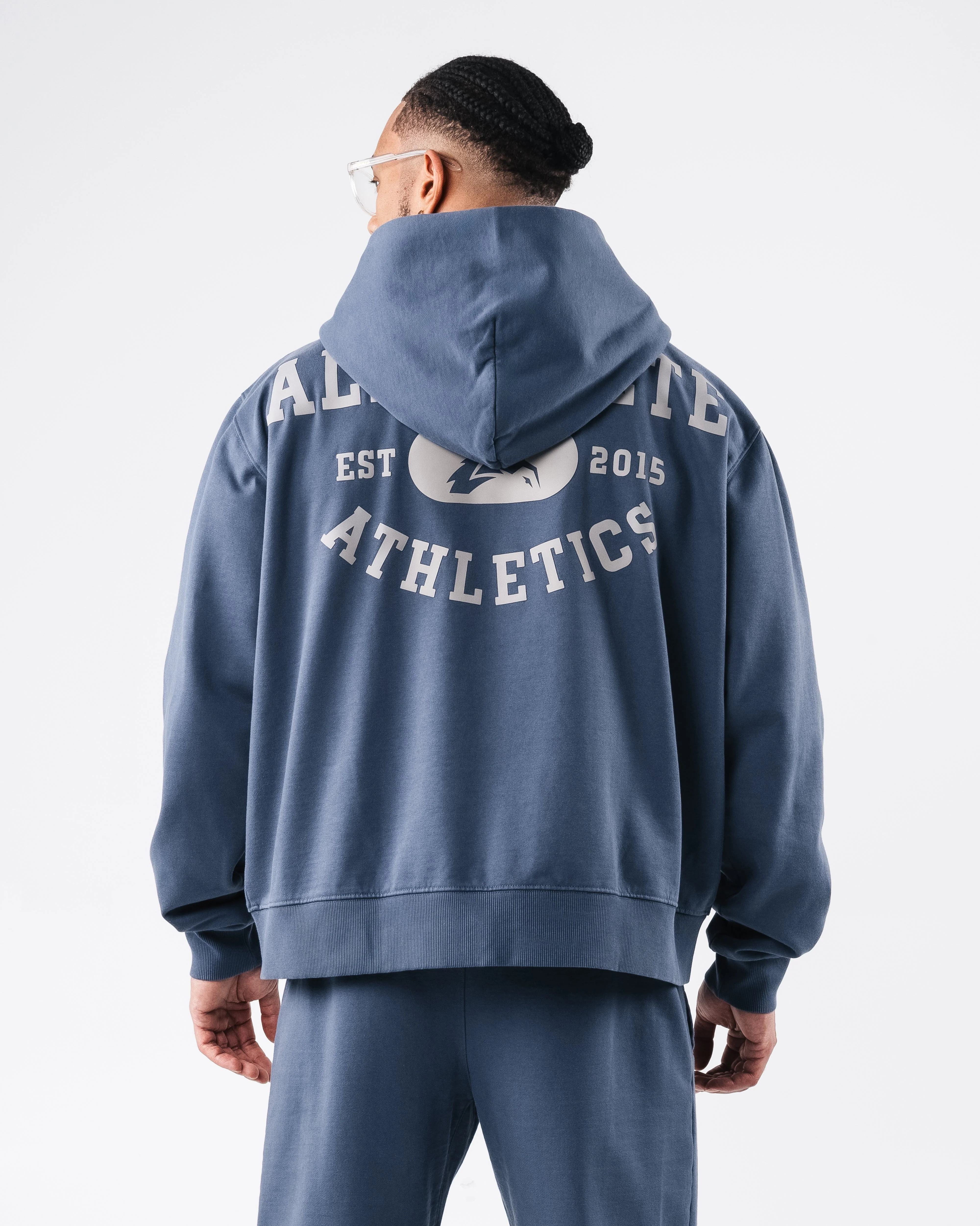 Member Vintage Zip Up - Marine - Image 4