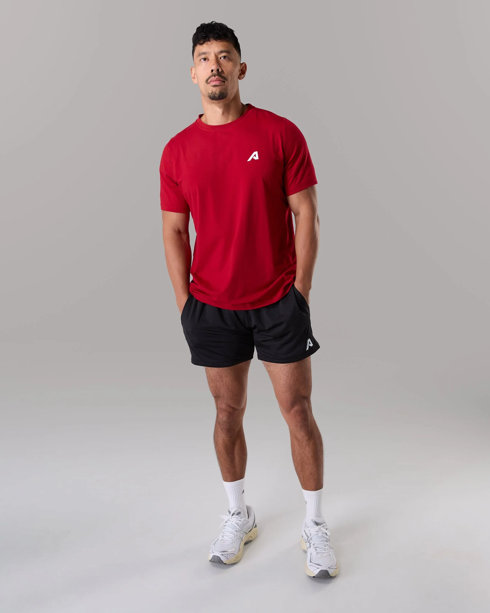 Momentum Tee - Maroon - Image 2