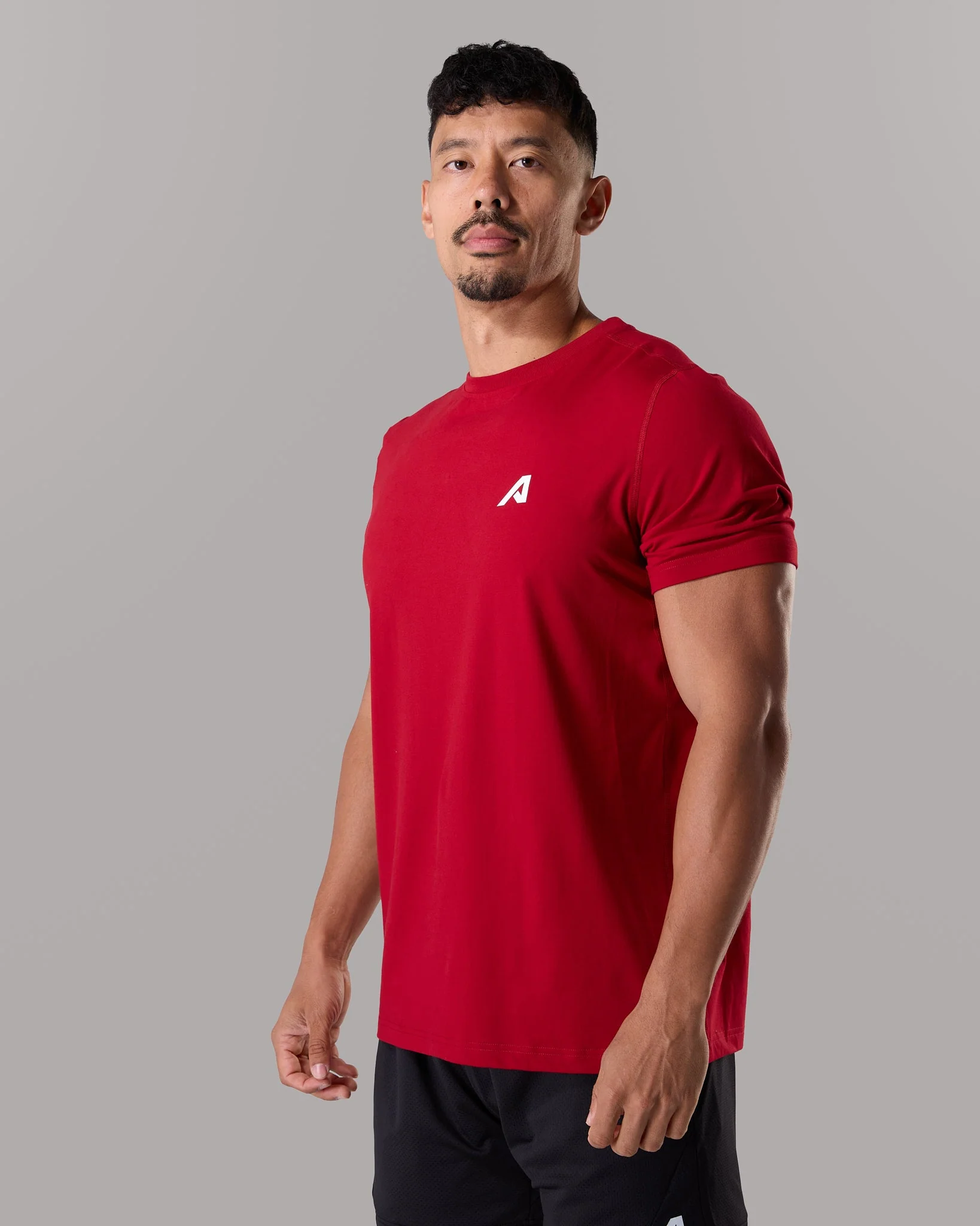 Momentum Tee - Maroon - Image 3