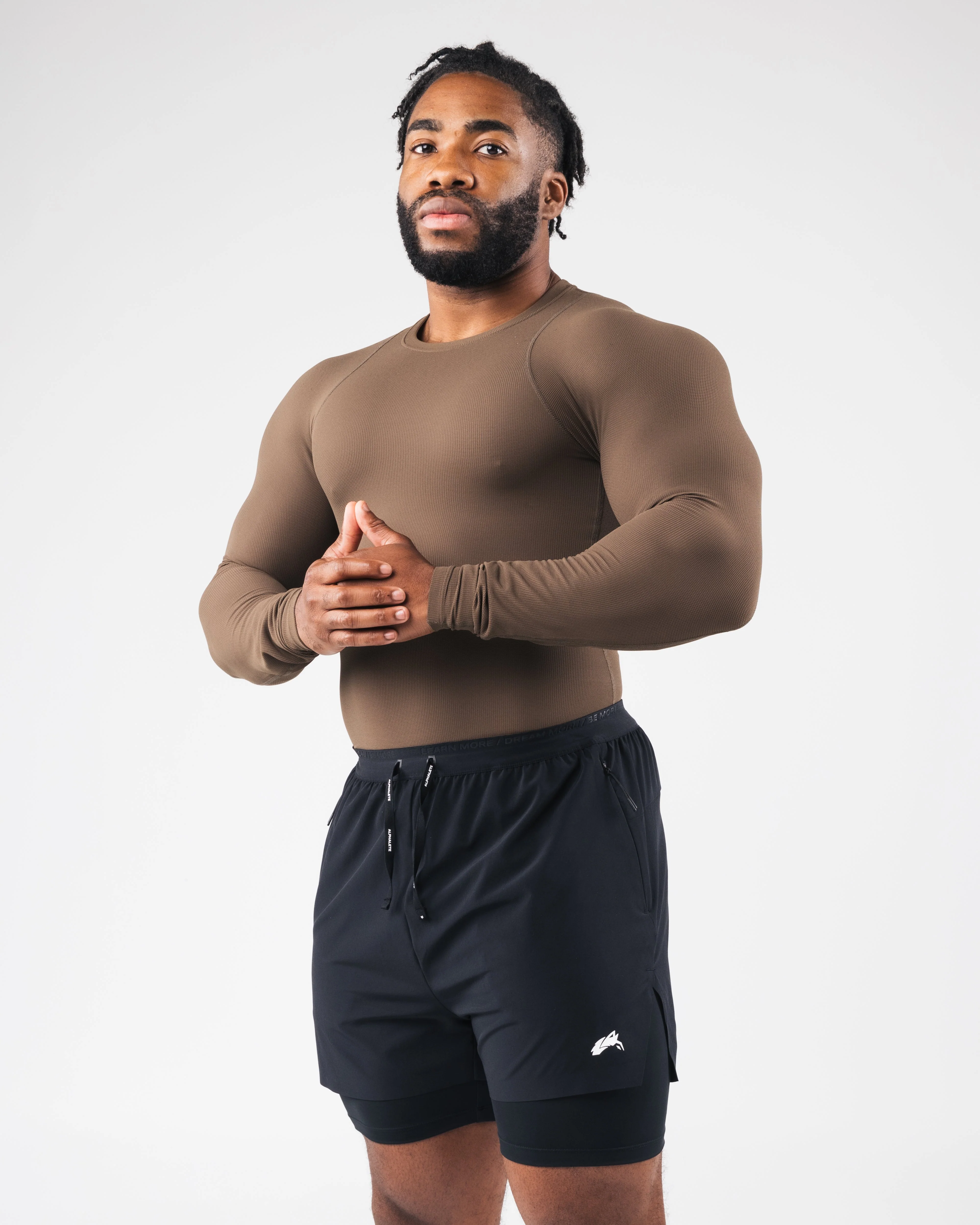 Power Long Sleeve - Carob - Image 3