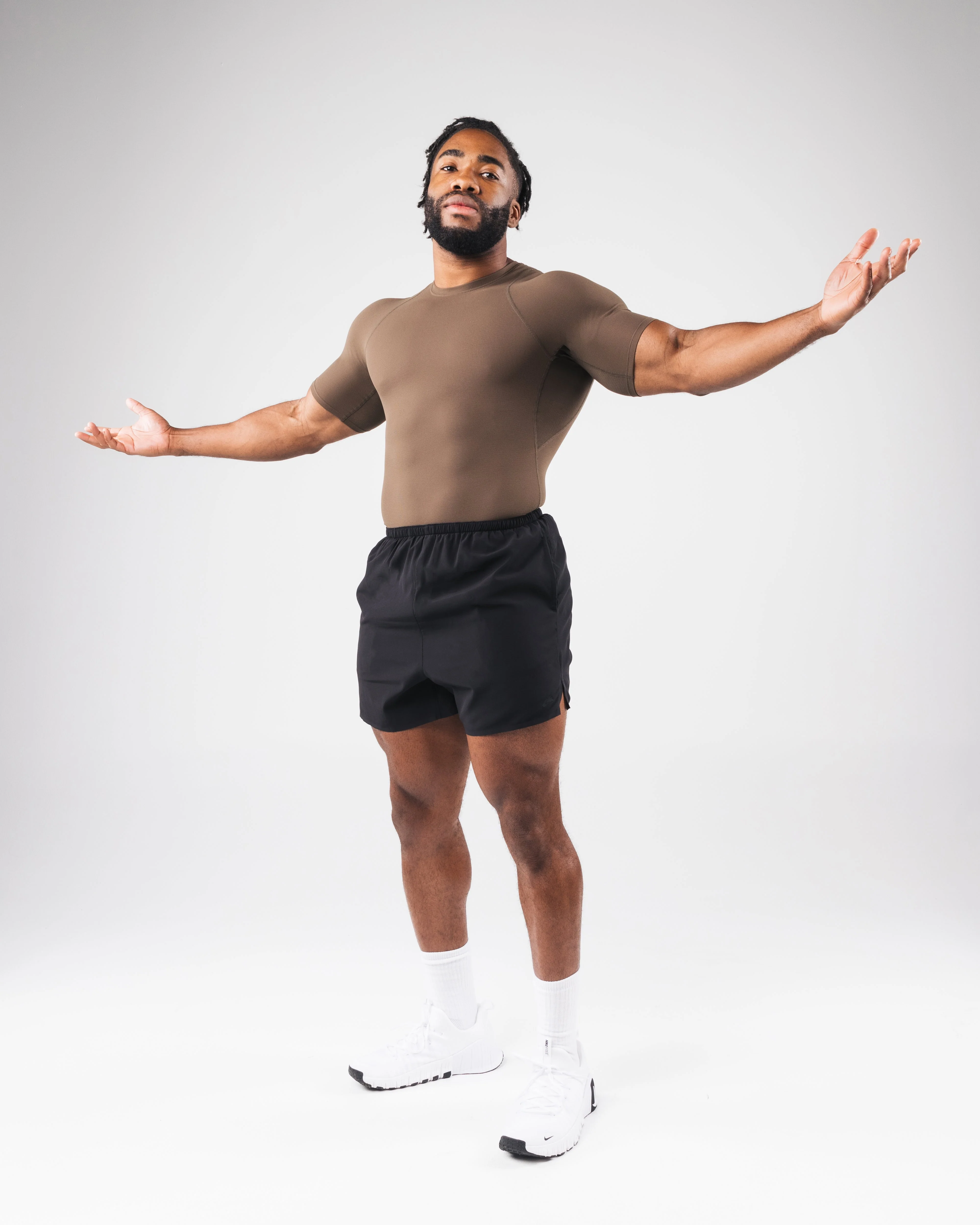 Power Short Sleeve - Carob - Image 2