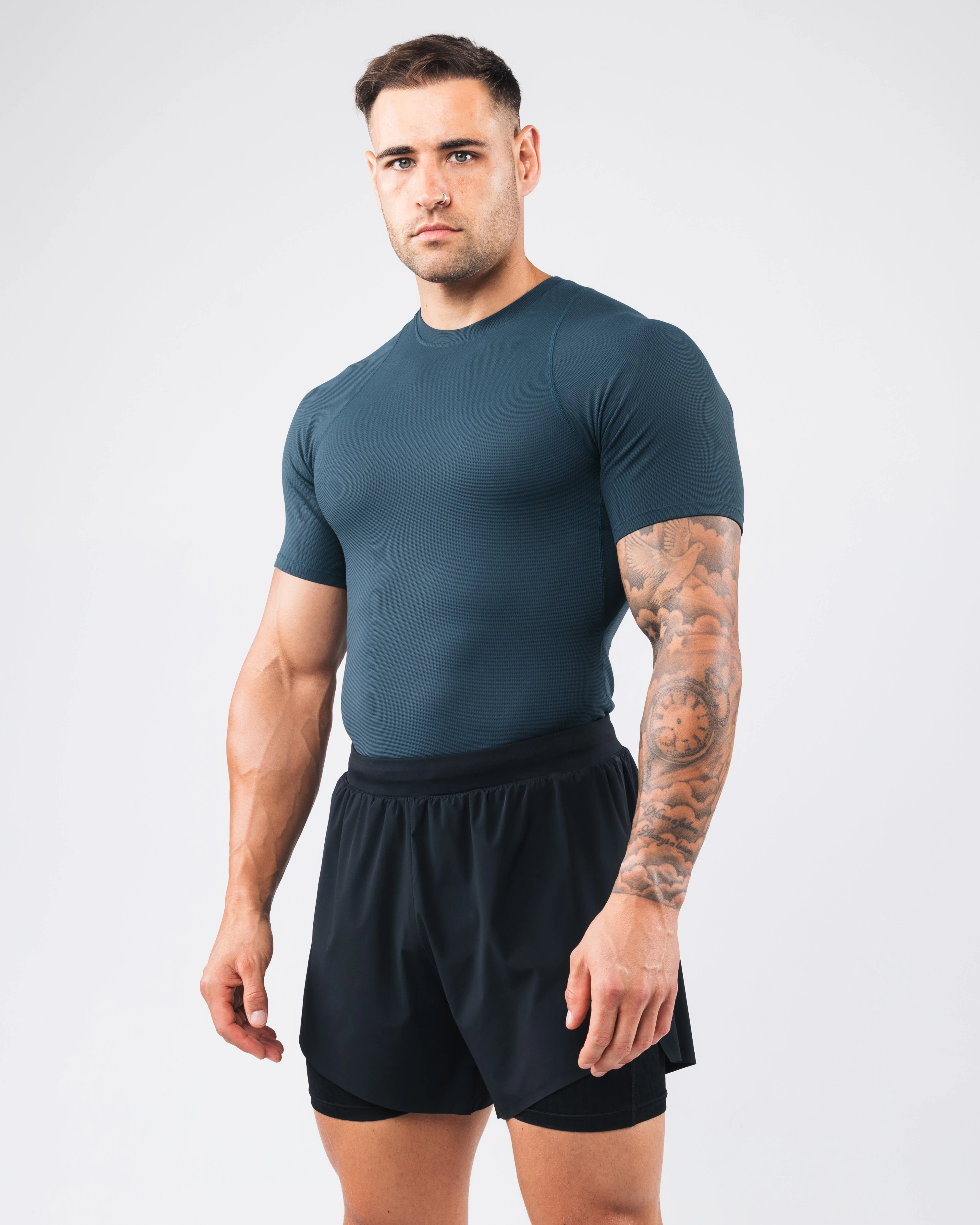 Power Short Sleeve - Dark Cyan - Image 3