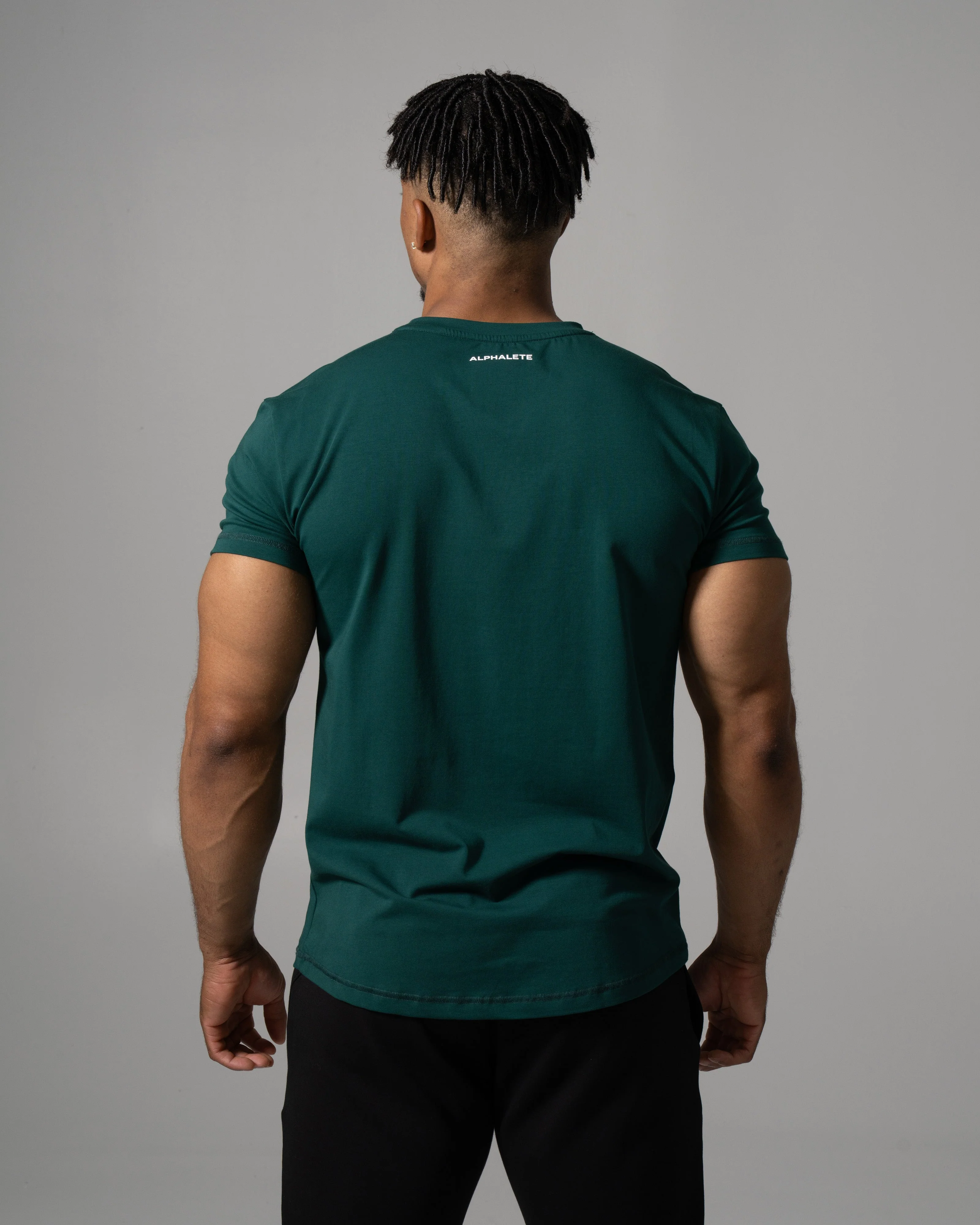 Precision Tee - Dark Green - Image 2
