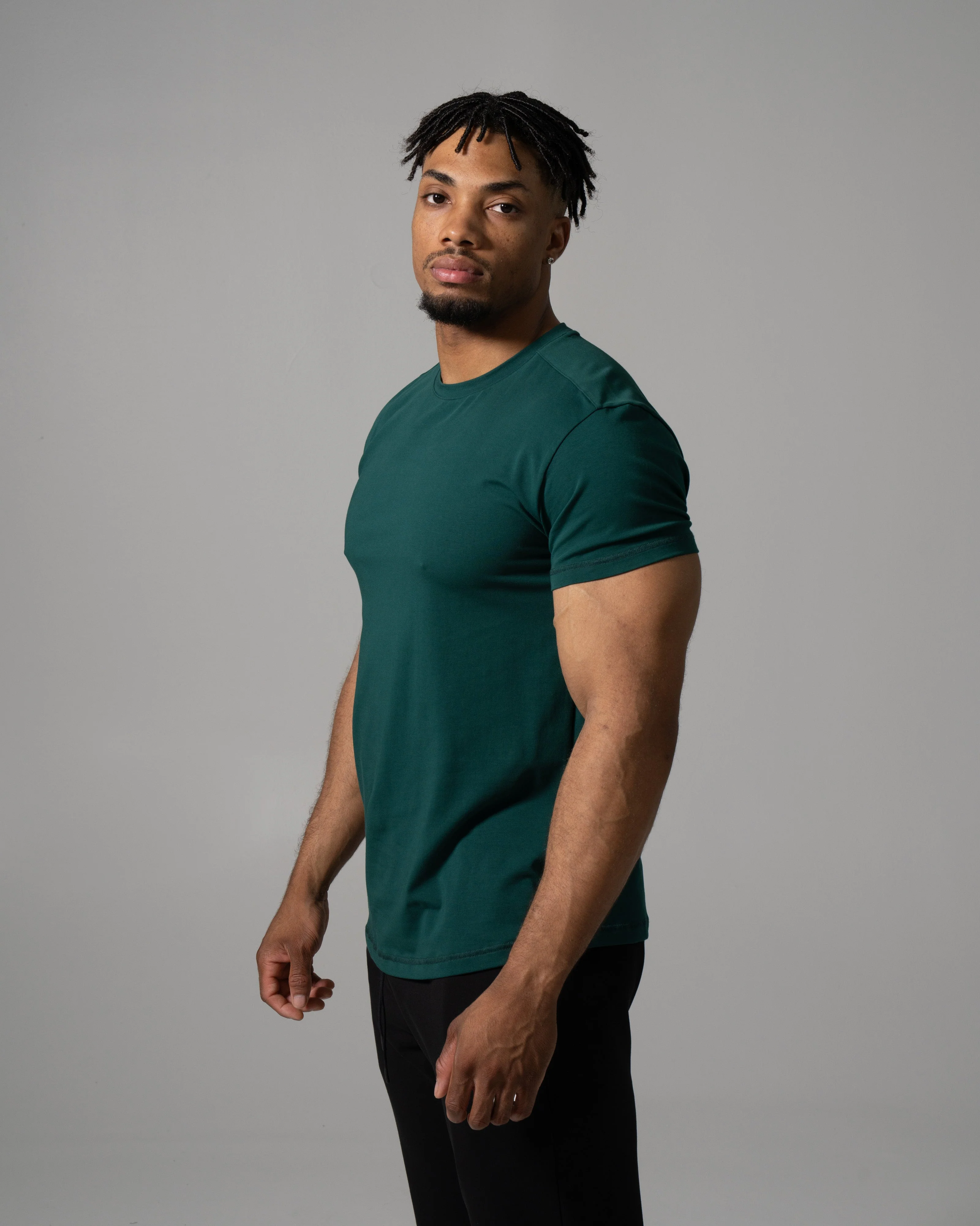 Precision Tee - Dark Green - Image 3