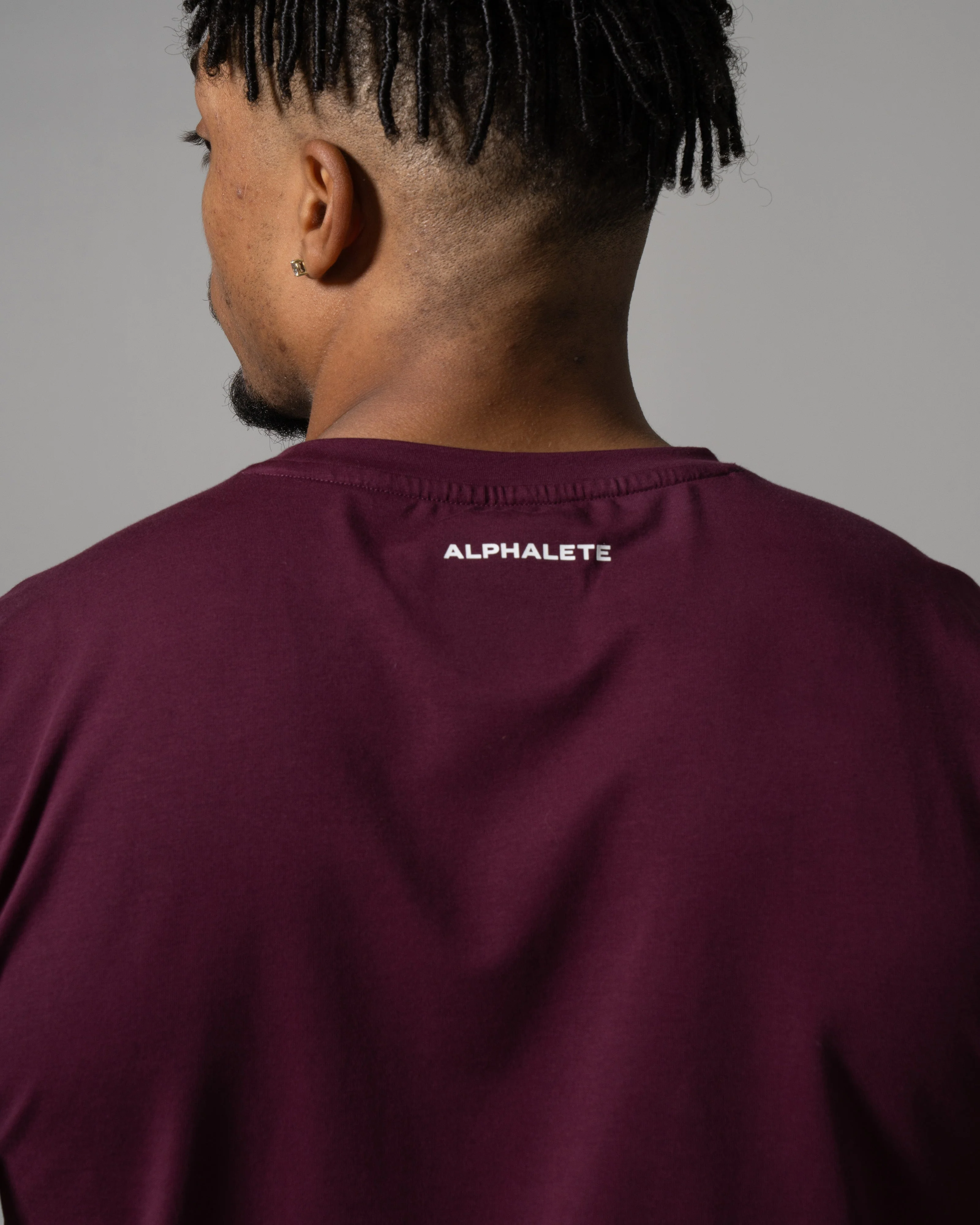 Precision Tee - Merlot - Image 5