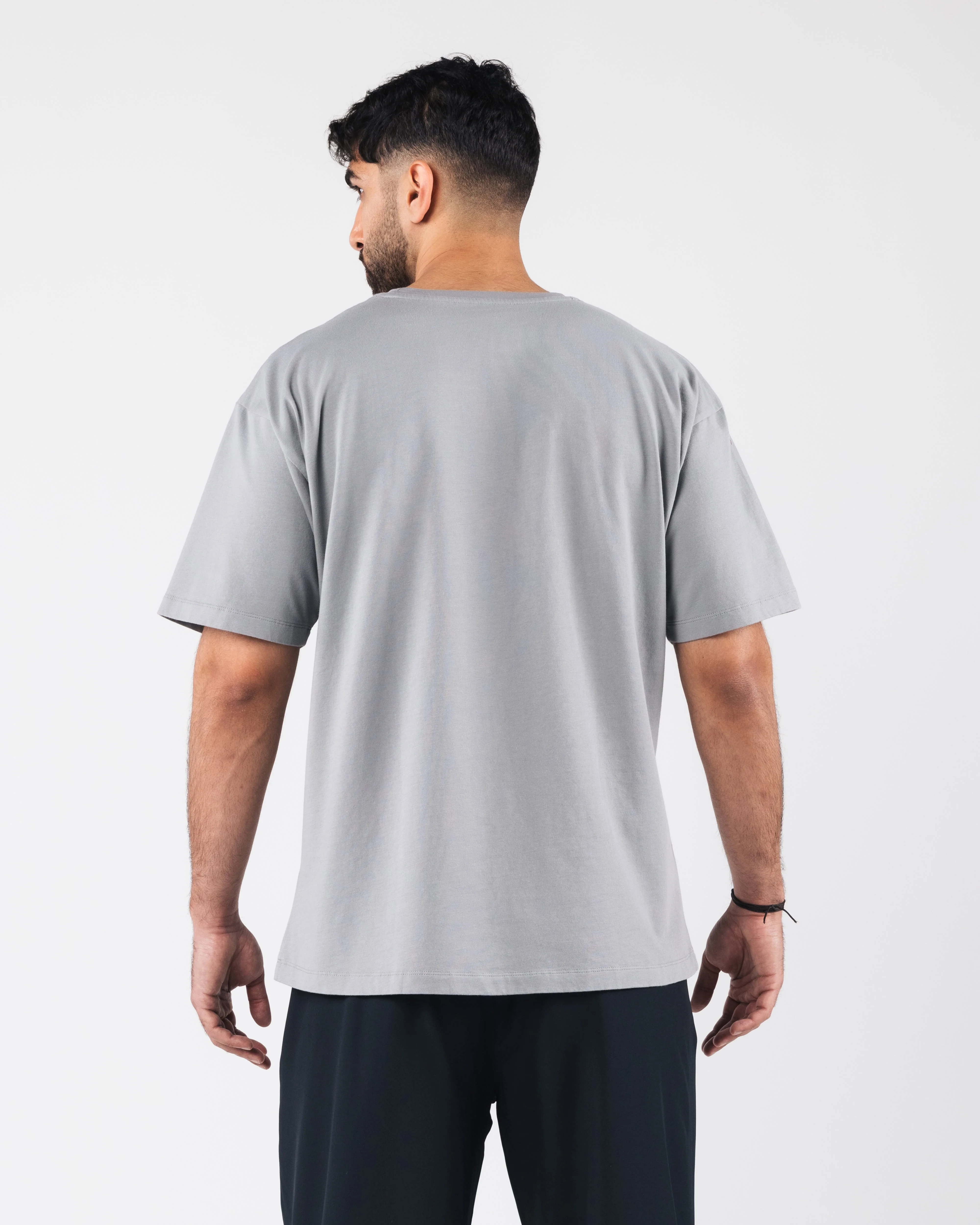 Racing Tee - Grey - Image 4