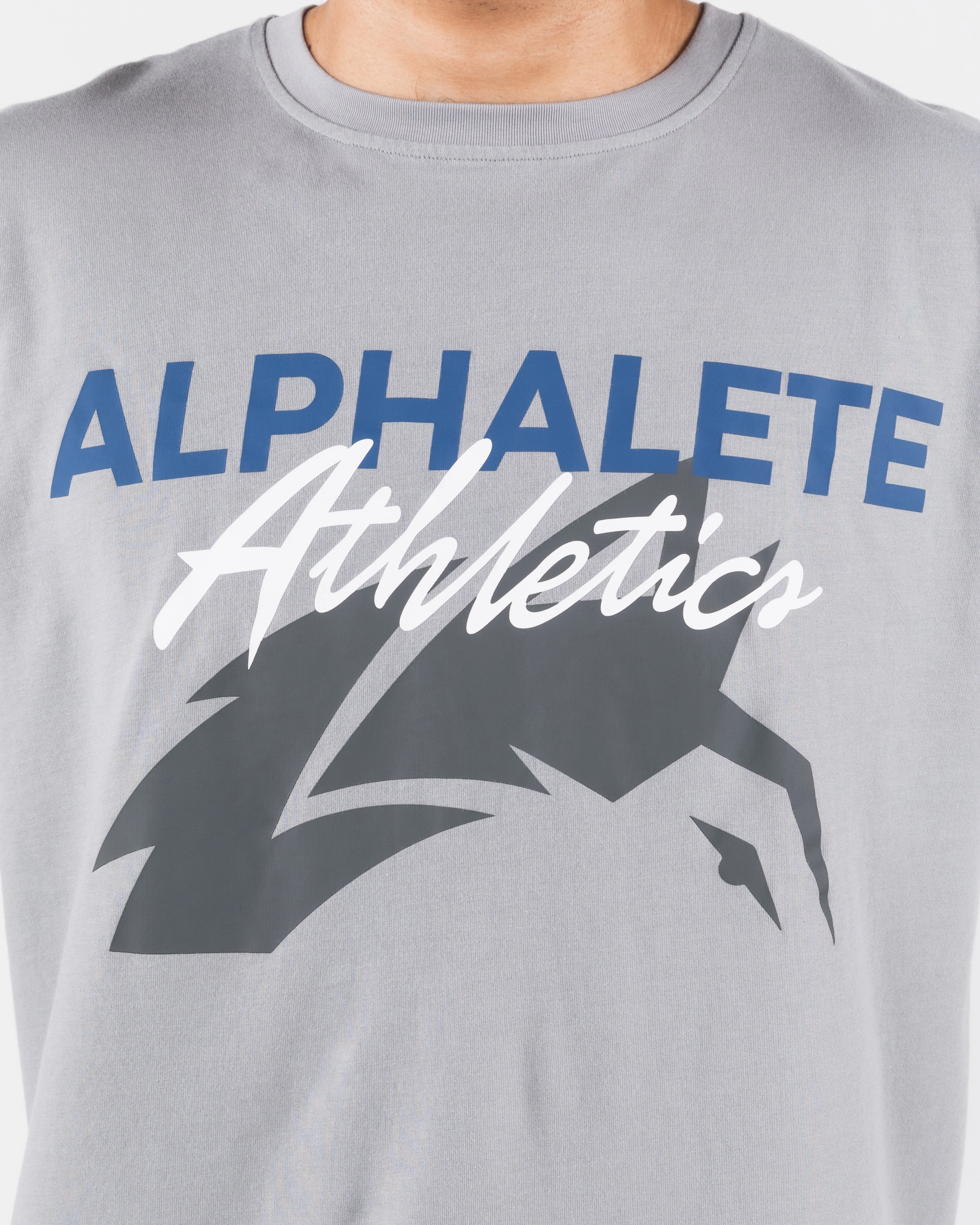 Racing Tee - Grey - Image 5