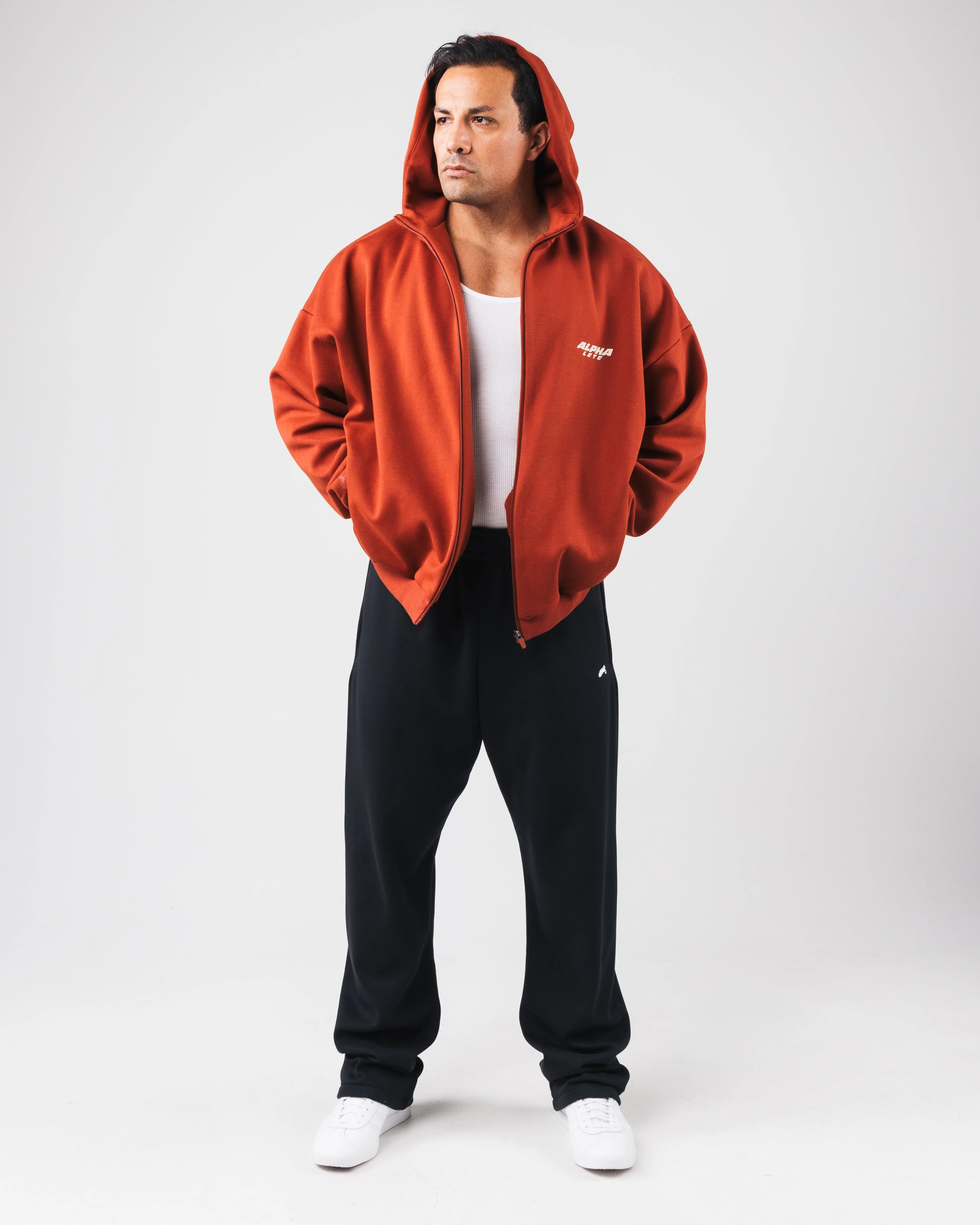 Force Renew Zip Hoodie - Rust - Image 2