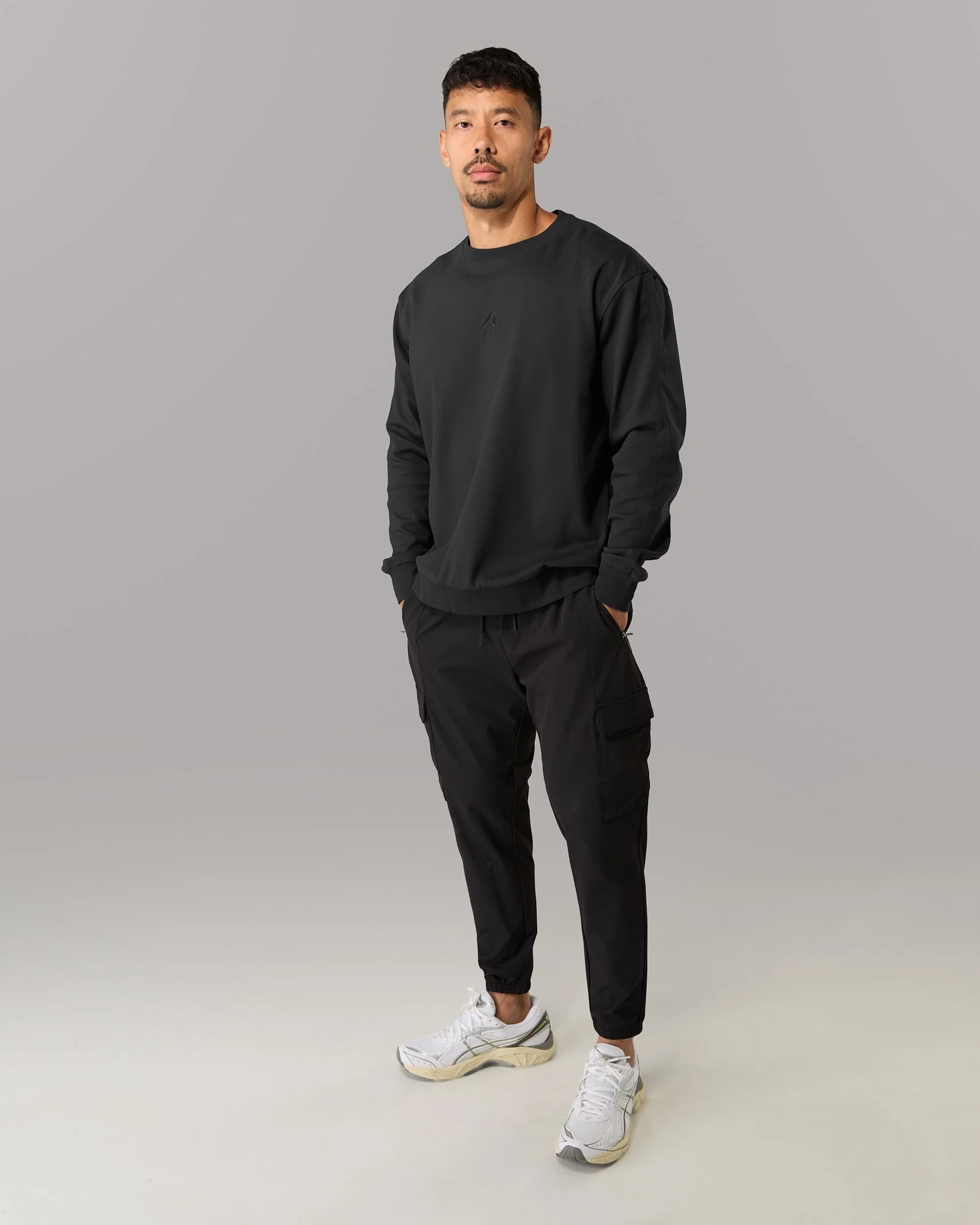Reverse Terry Crew - Black - Image 2