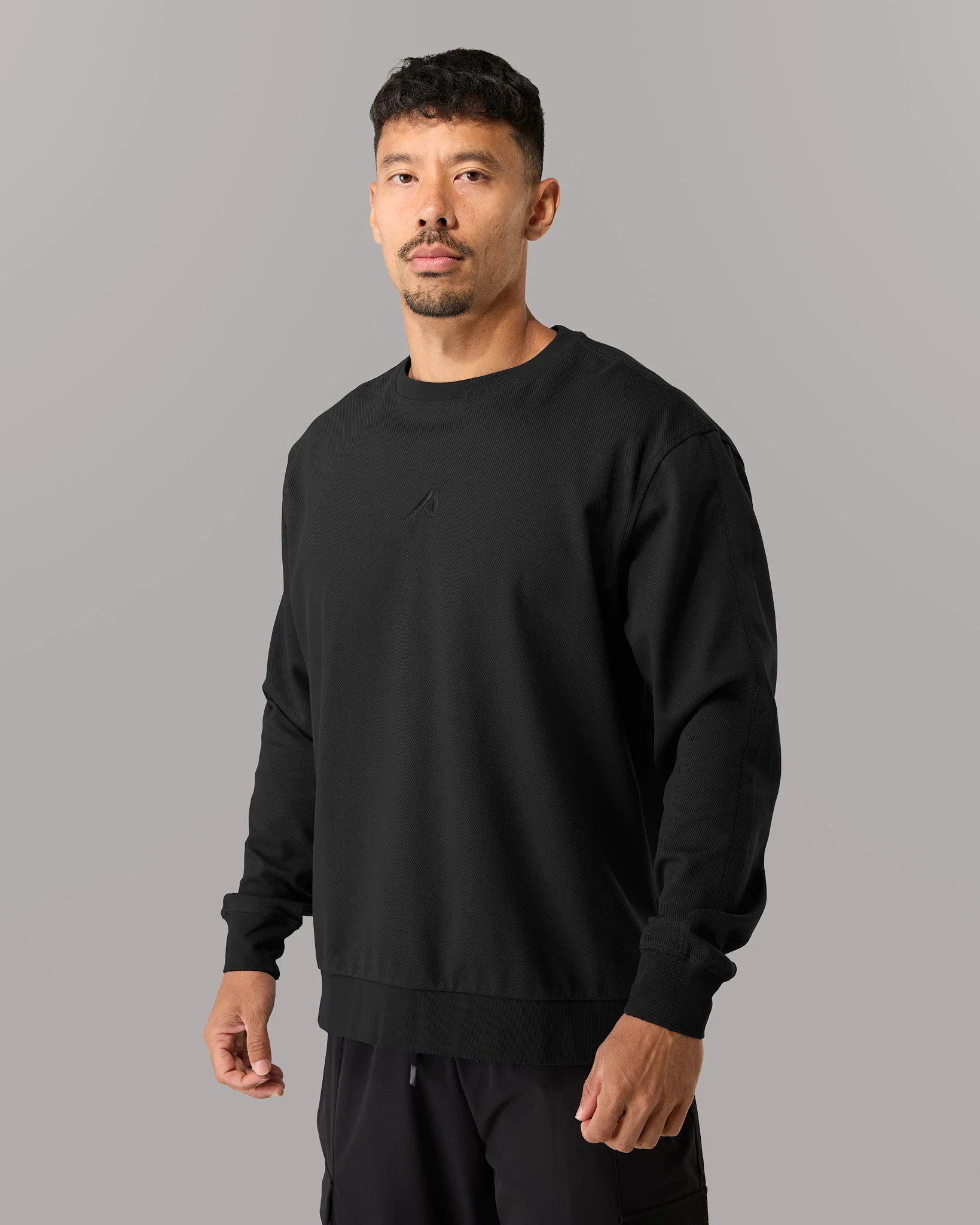 Reverse Terry Crew - Black - Image 3