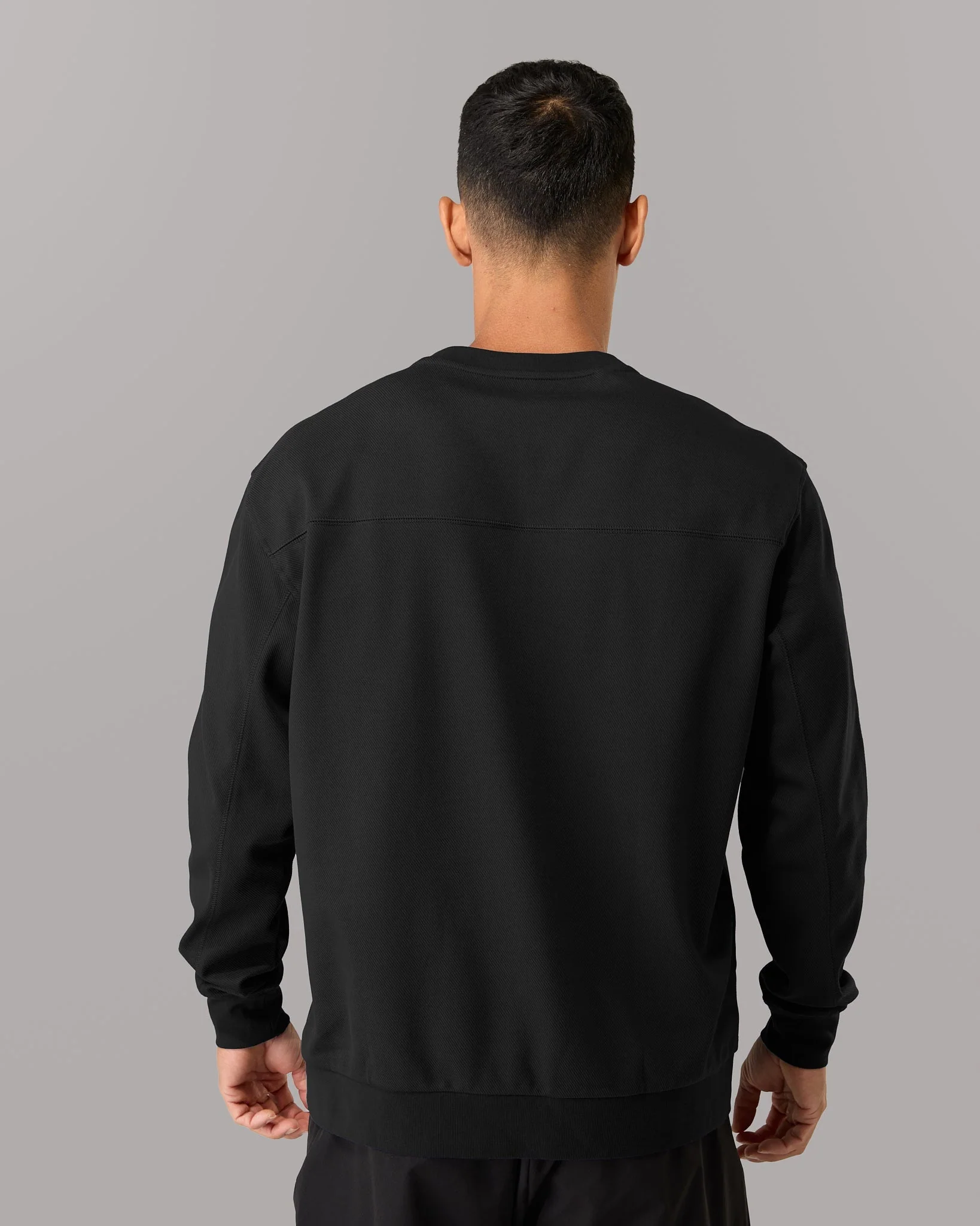 Reverse Terry Crew - Black - Image 4