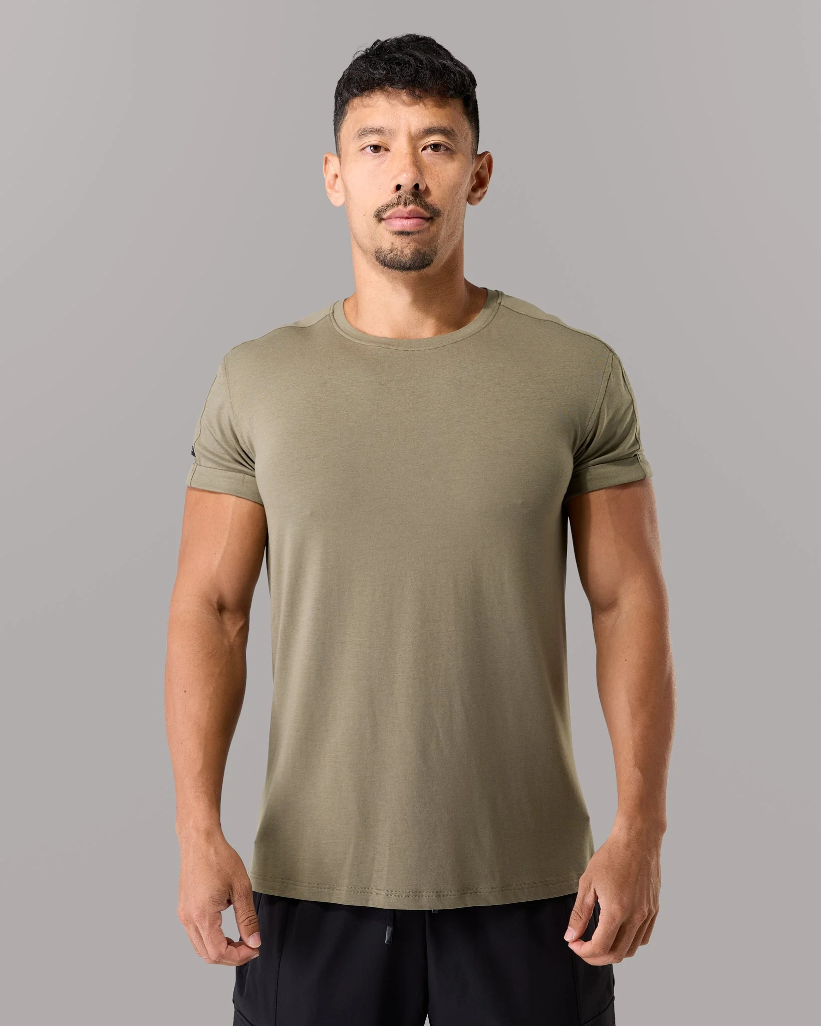 Rolled Muscle Tee - Pine