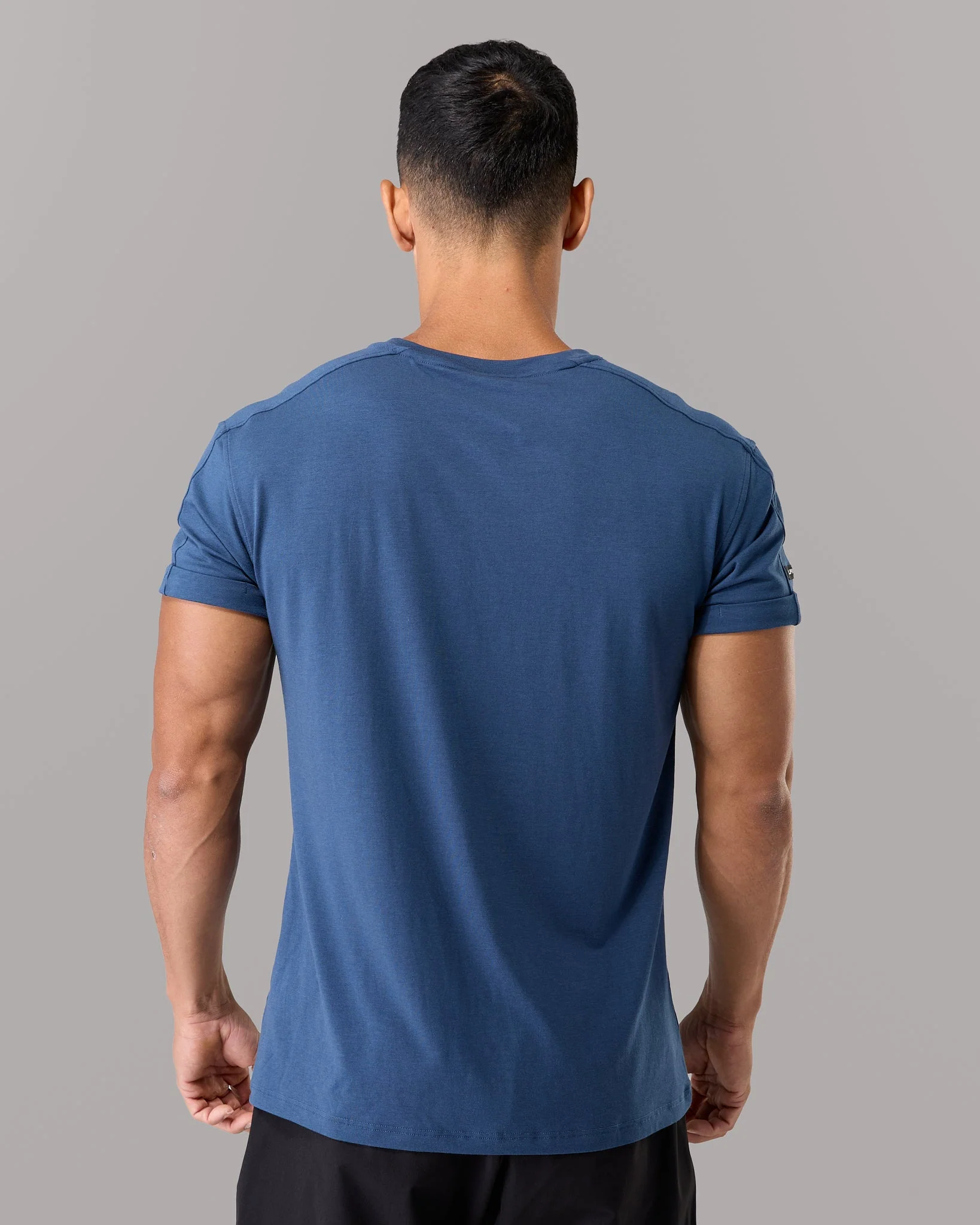 Rolled Muscle Tee - Titan - Image 4