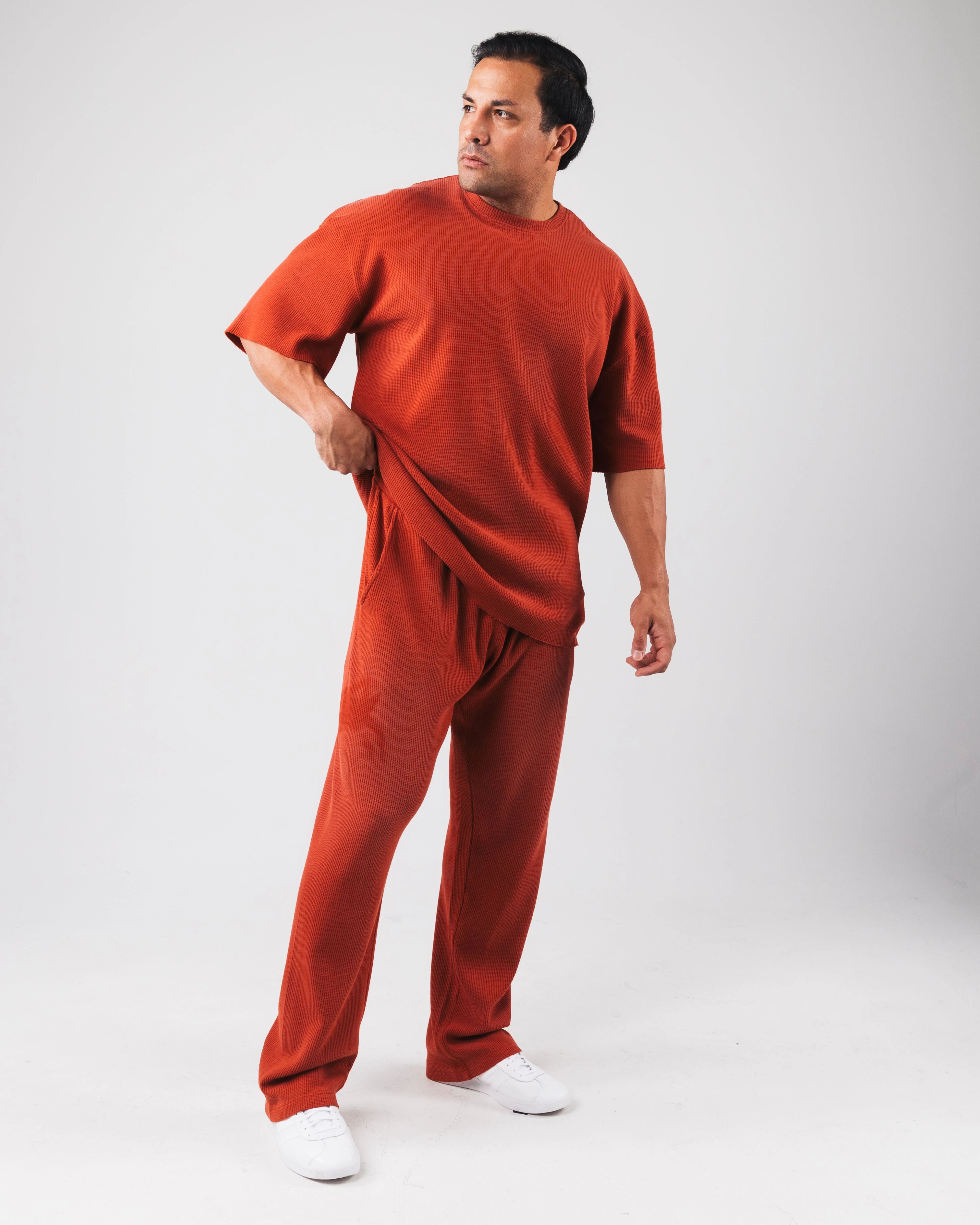 Sunfade Bum Shirt - Rust - Image 2