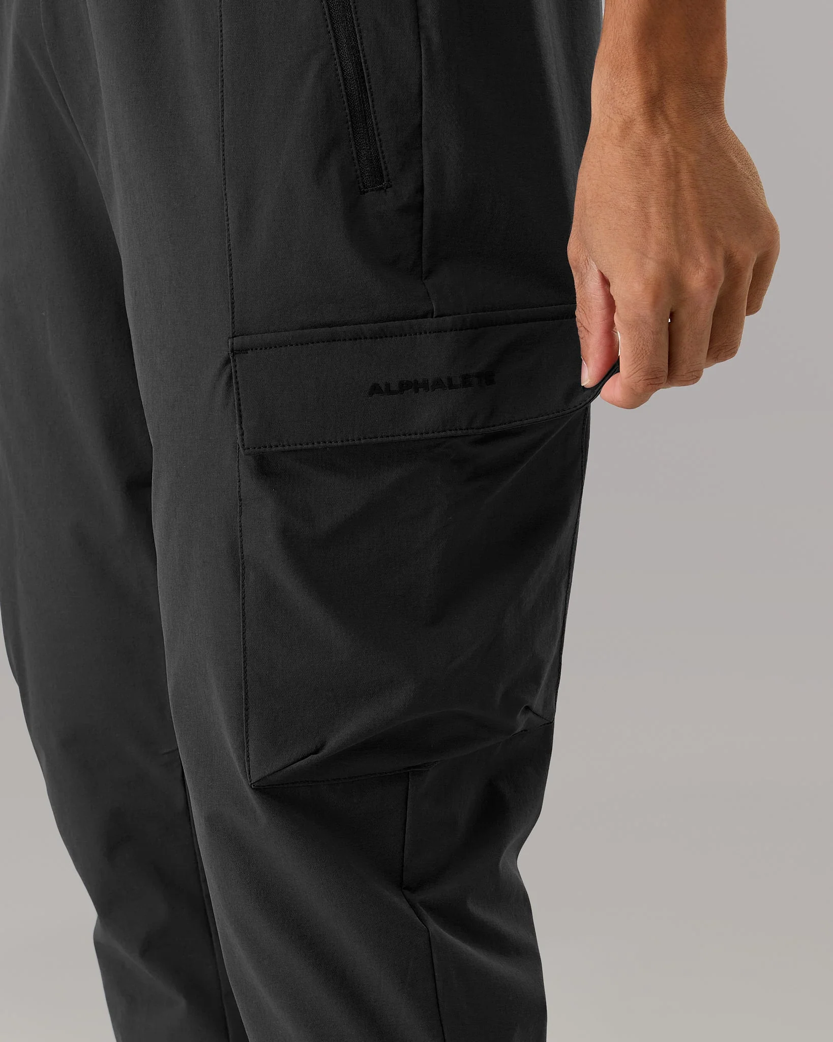 Tech Cargo Pant - Black - Image 5