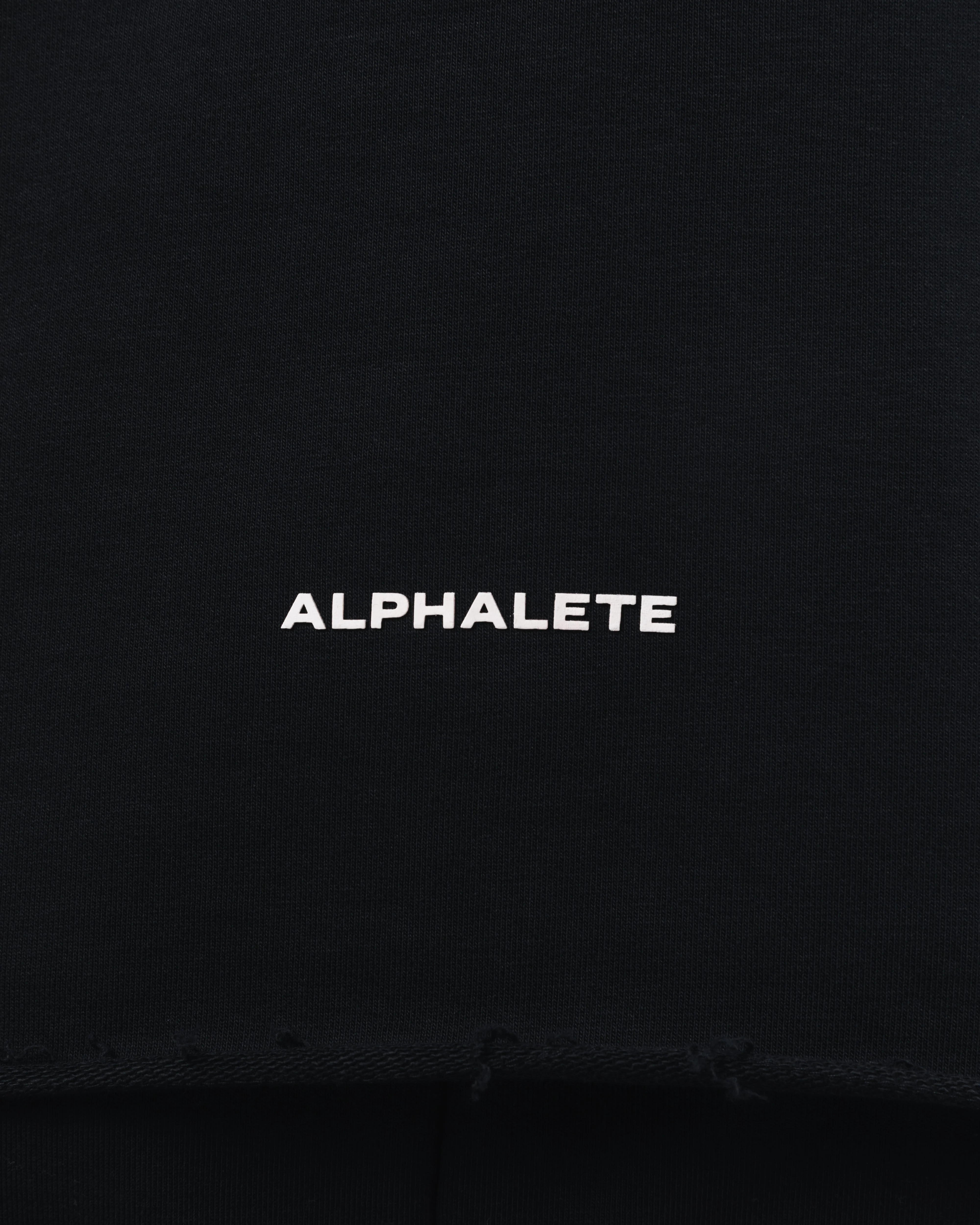 Three Pillar Capped Hoodie - Black - Image 7