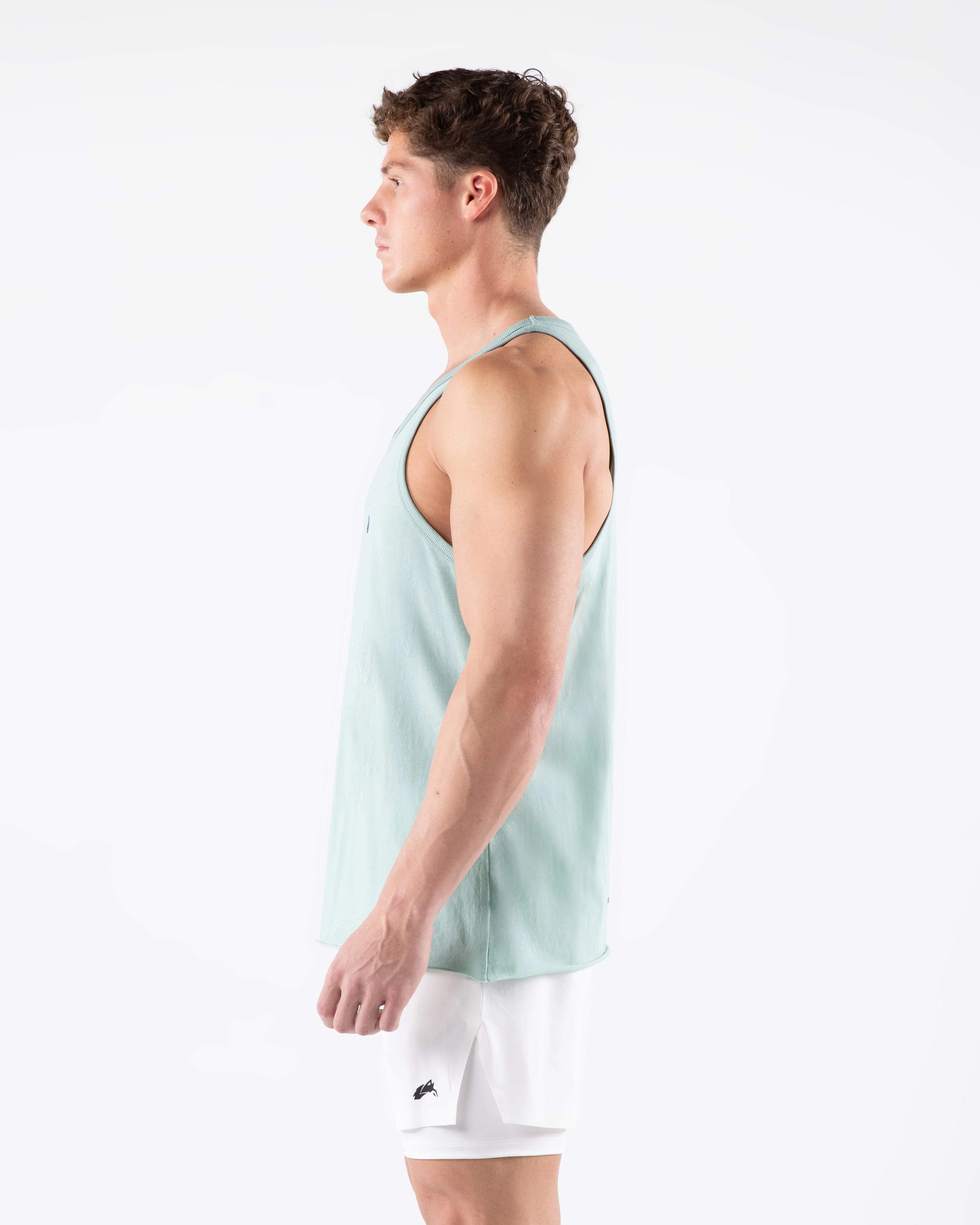 Three Pillar Tank - Celestial Blue - Image 3