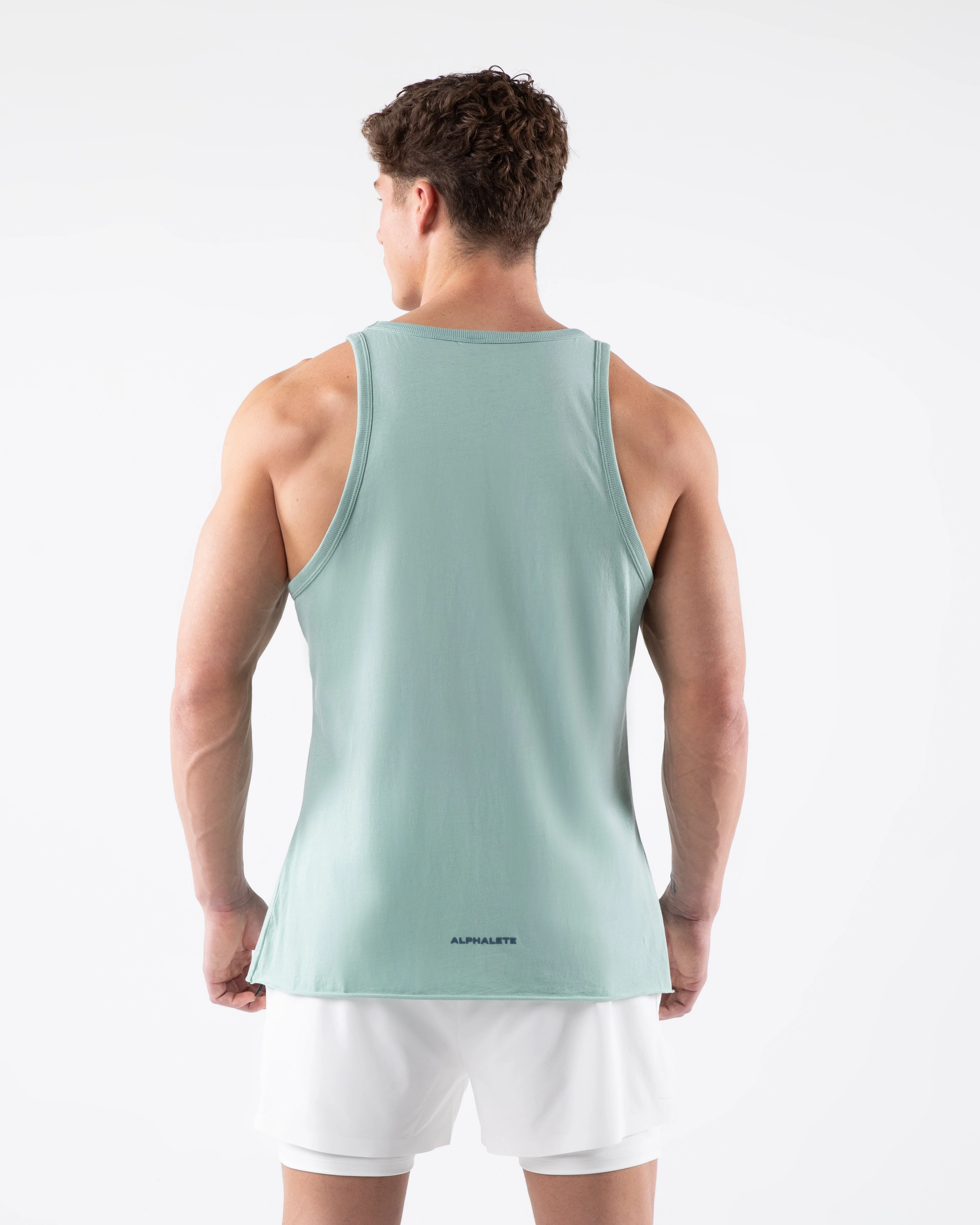 Three Pillar Tank - Celestial Blue - Image 4