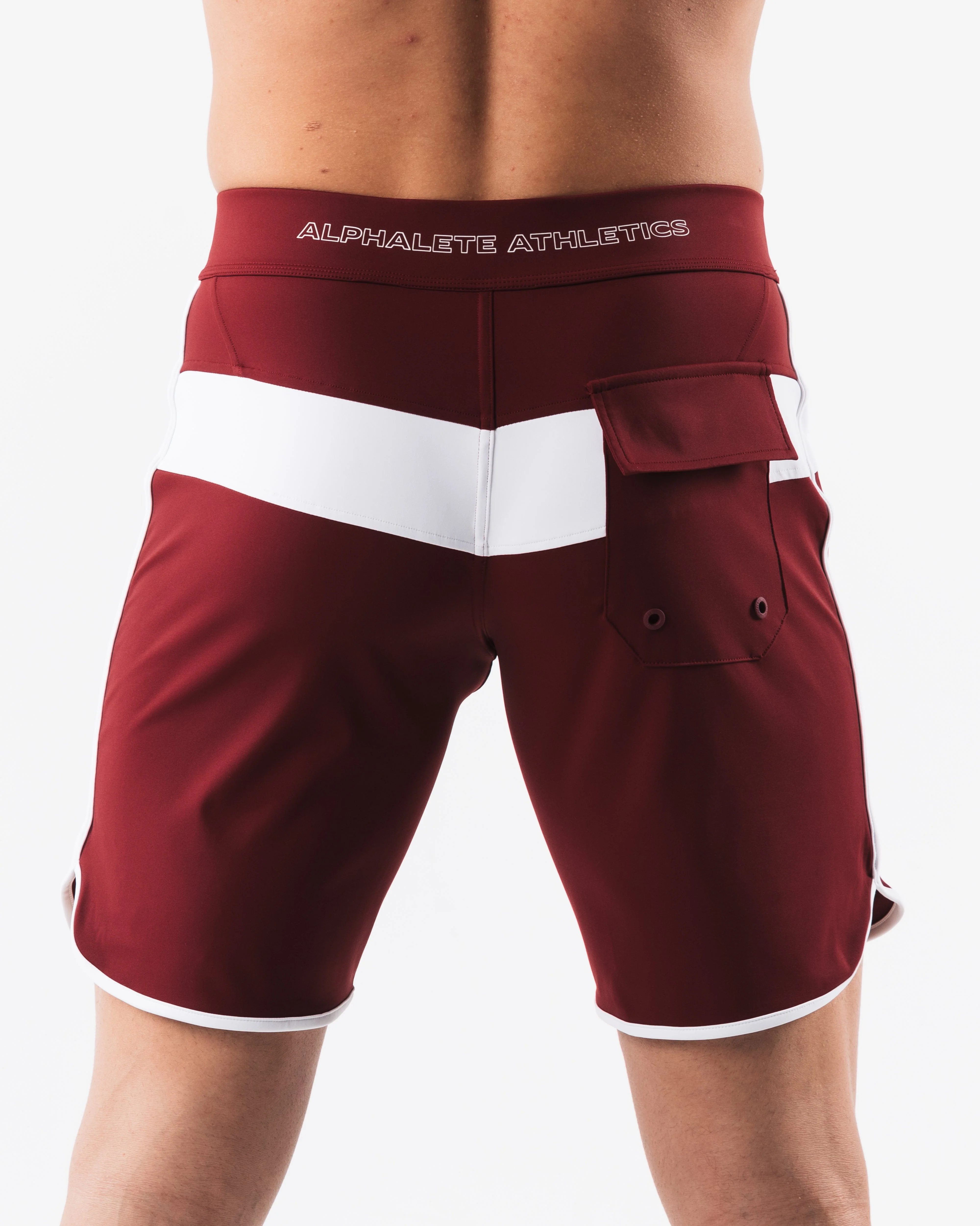 Titan Boardshort - White Merlot - Image 2