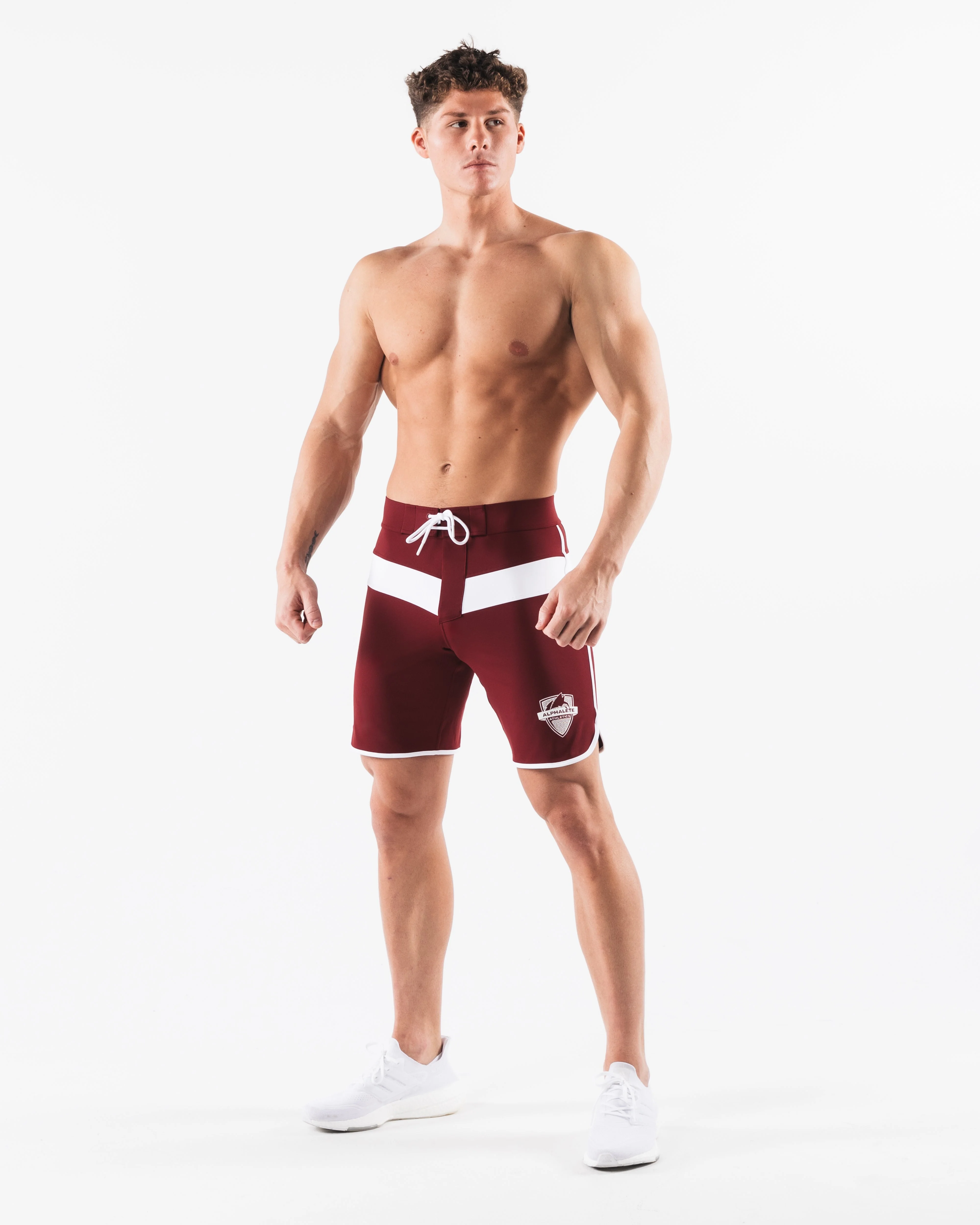 Titan Boardshort - White Merlot - Image 6