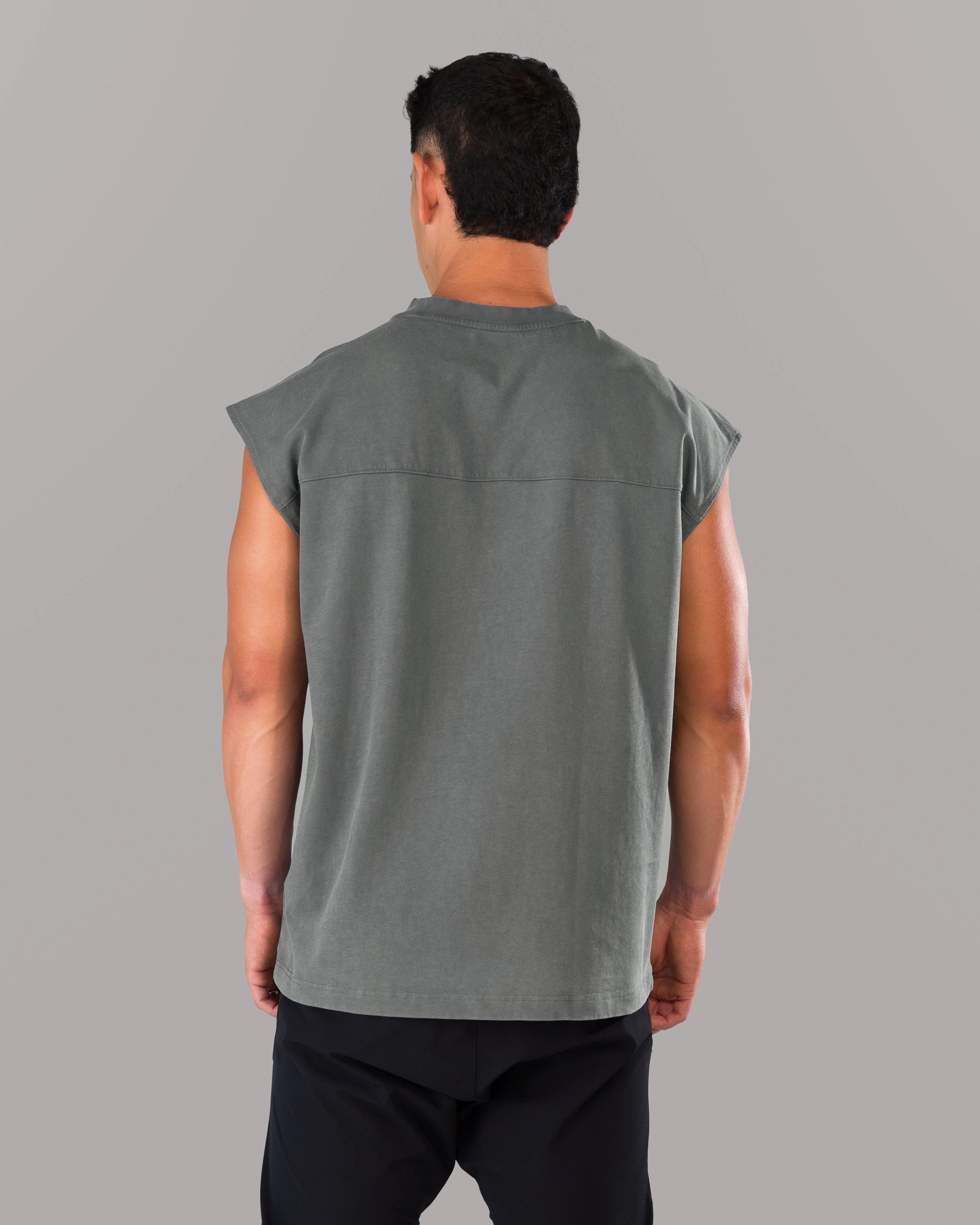 Union Mineral Cutoff - Washed Grey - Image 3