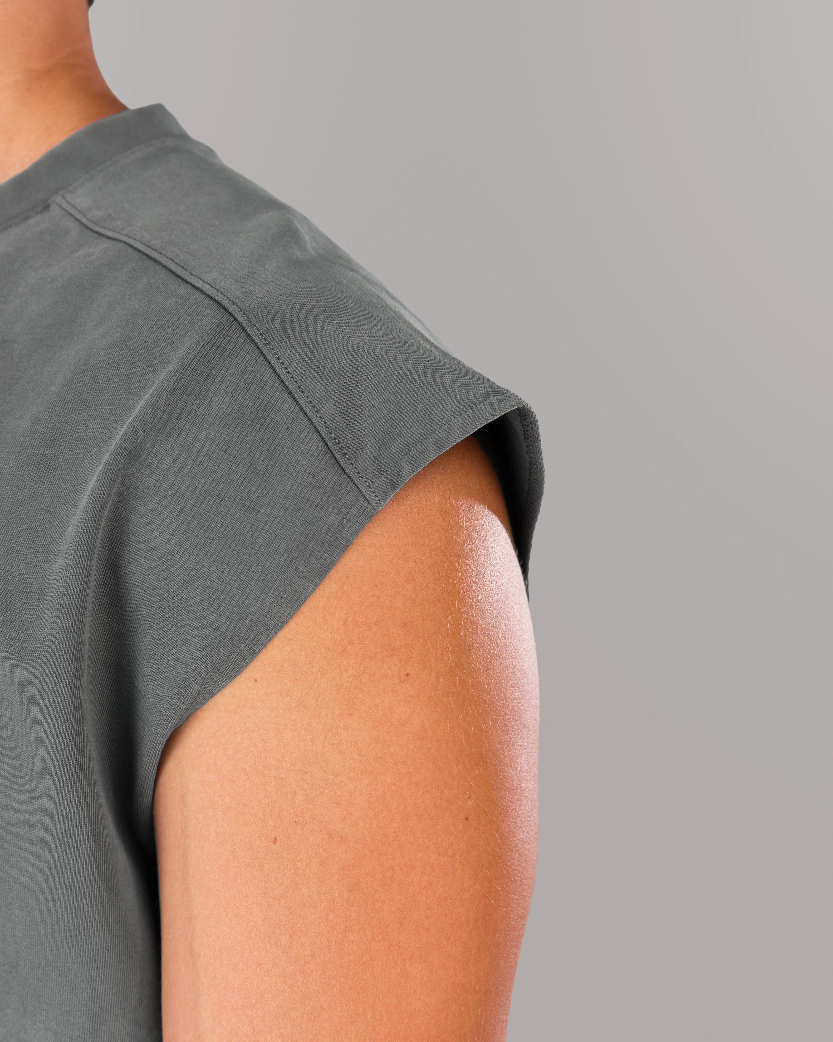 Union Mineral Cutoff - Washed Grey - Image 5