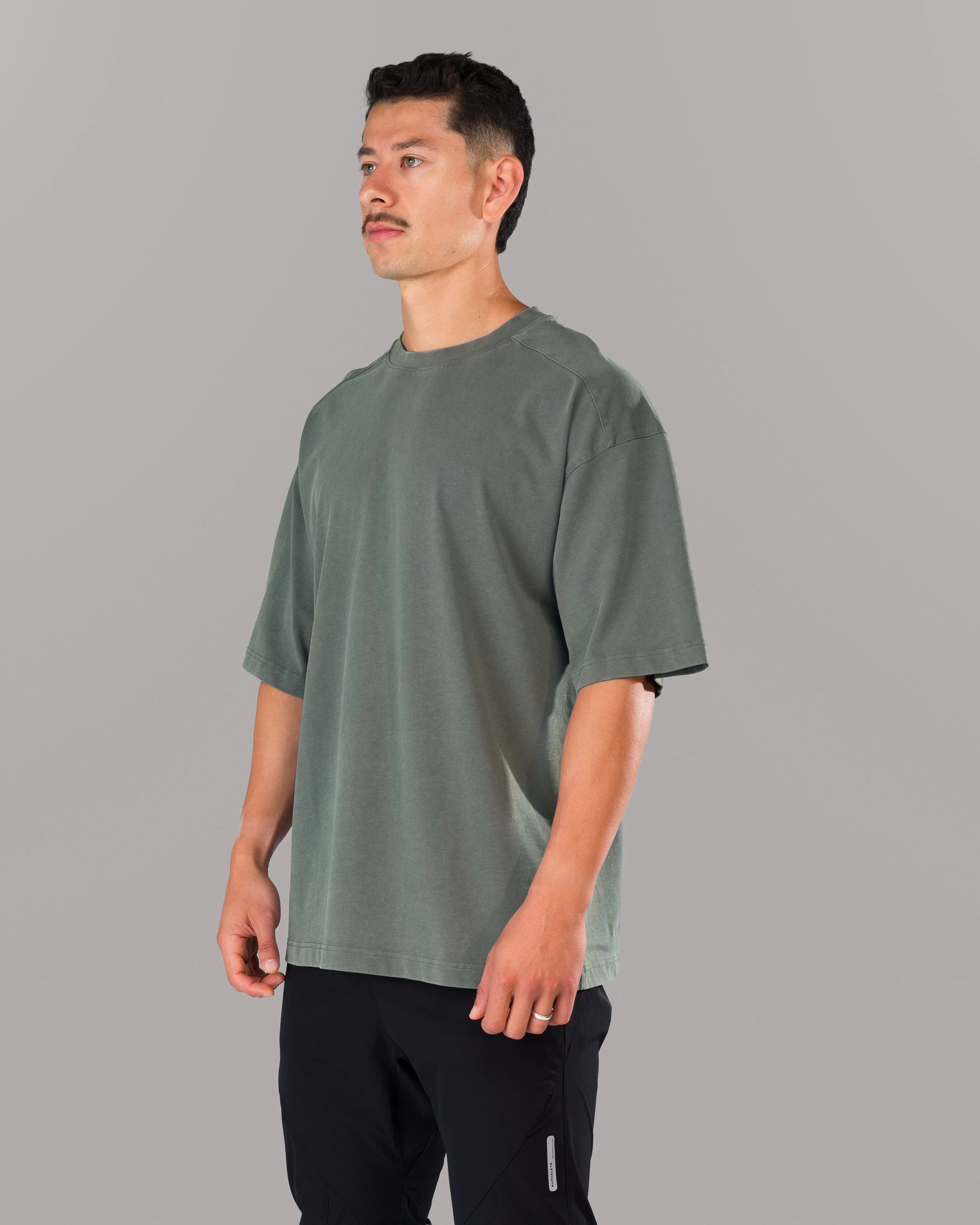 Union Mineral Tee - Washed Grey - Image 3