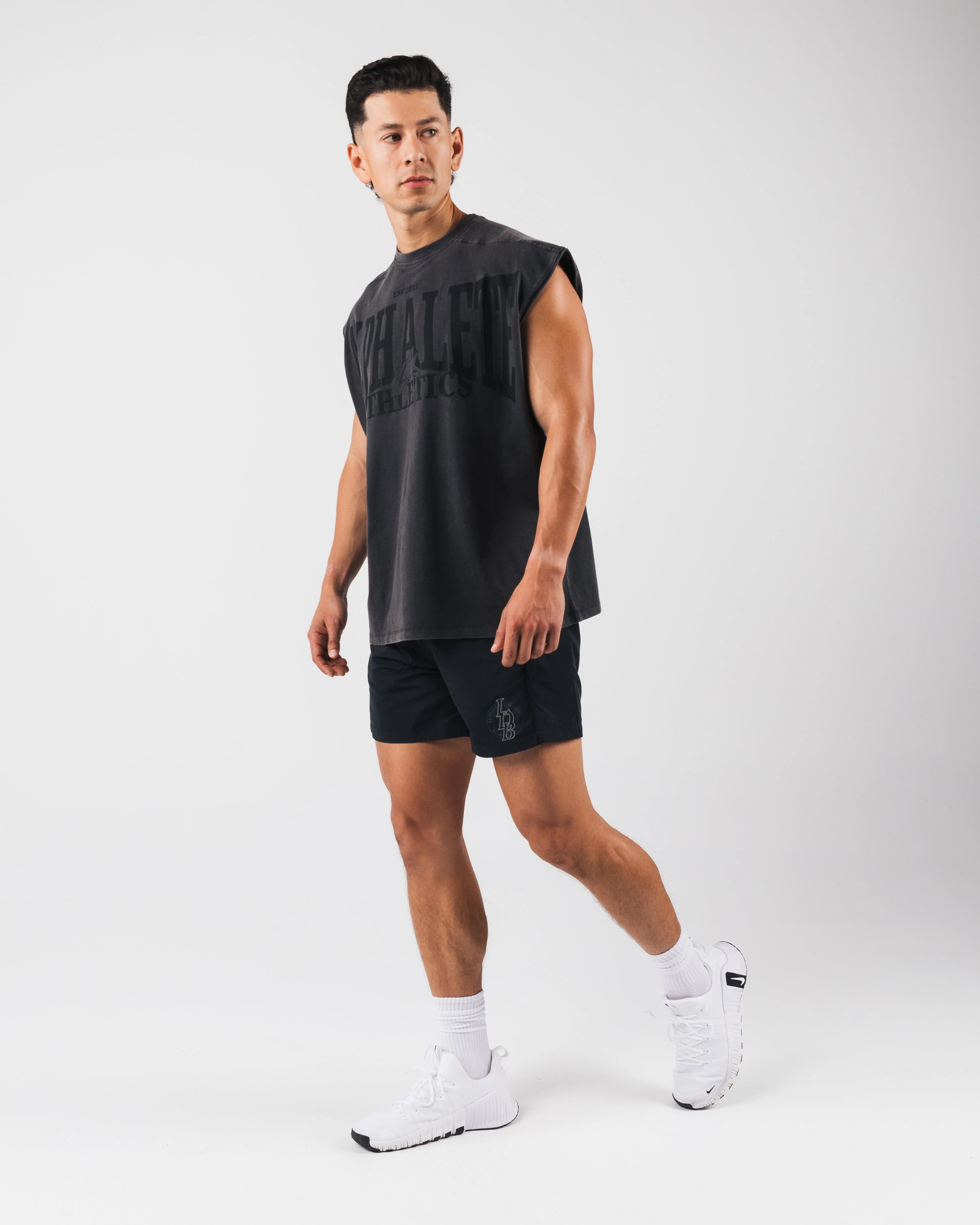 Vintage Muscle Tank - Black - Image 2