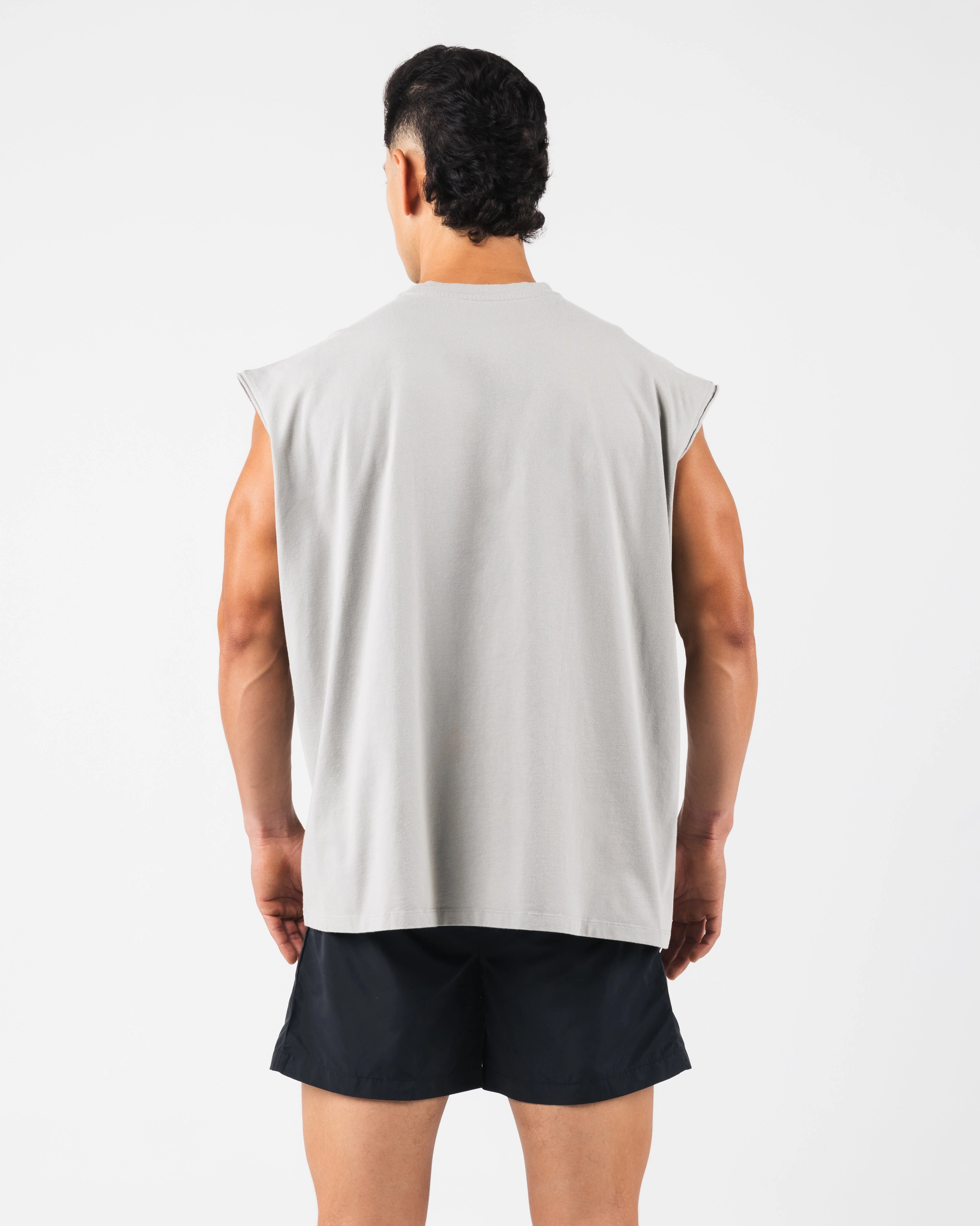 Vintage Muscle Tank - Chrome - Image 4