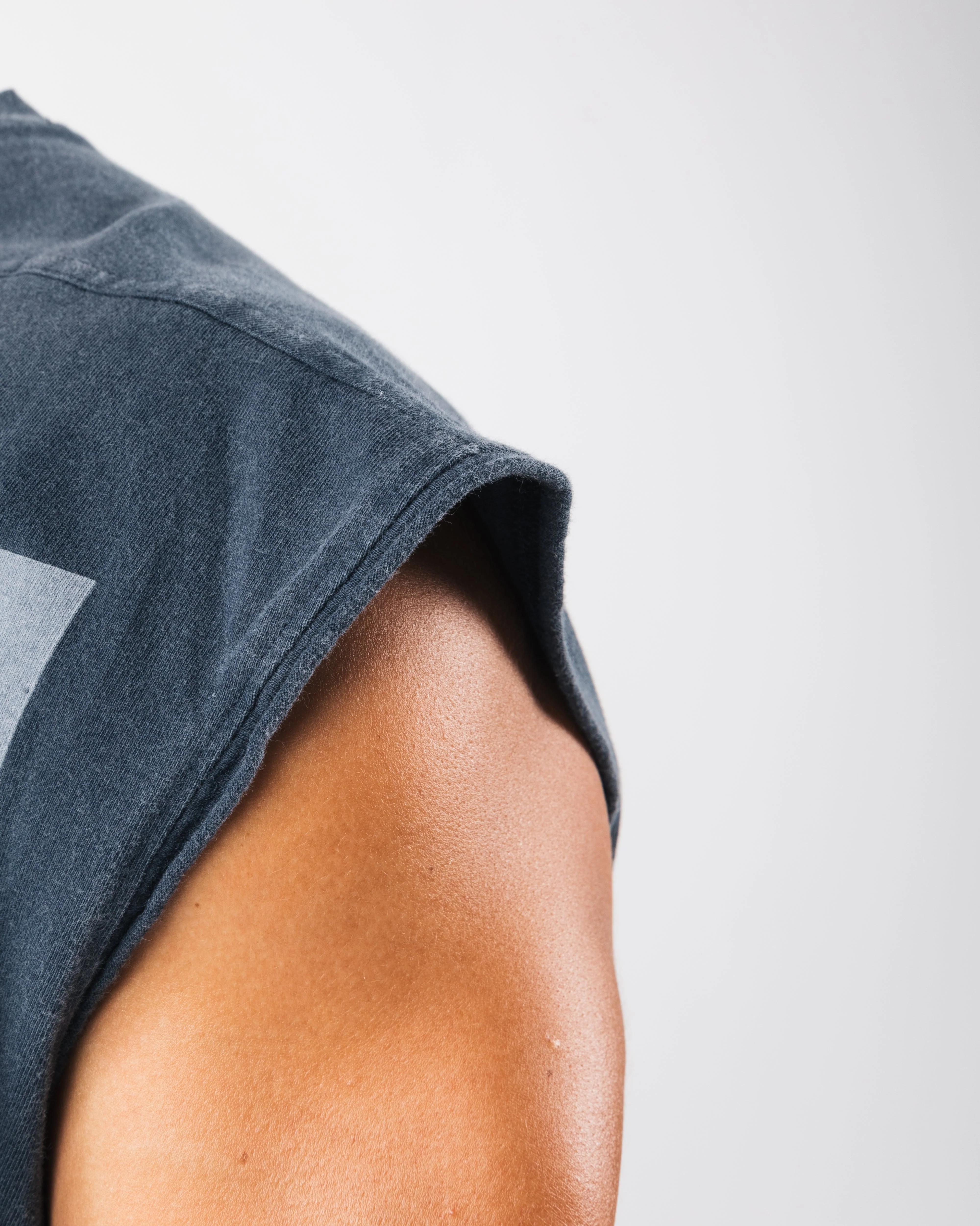 Vintage Muscle Tank - Deep Navy - Image 6
