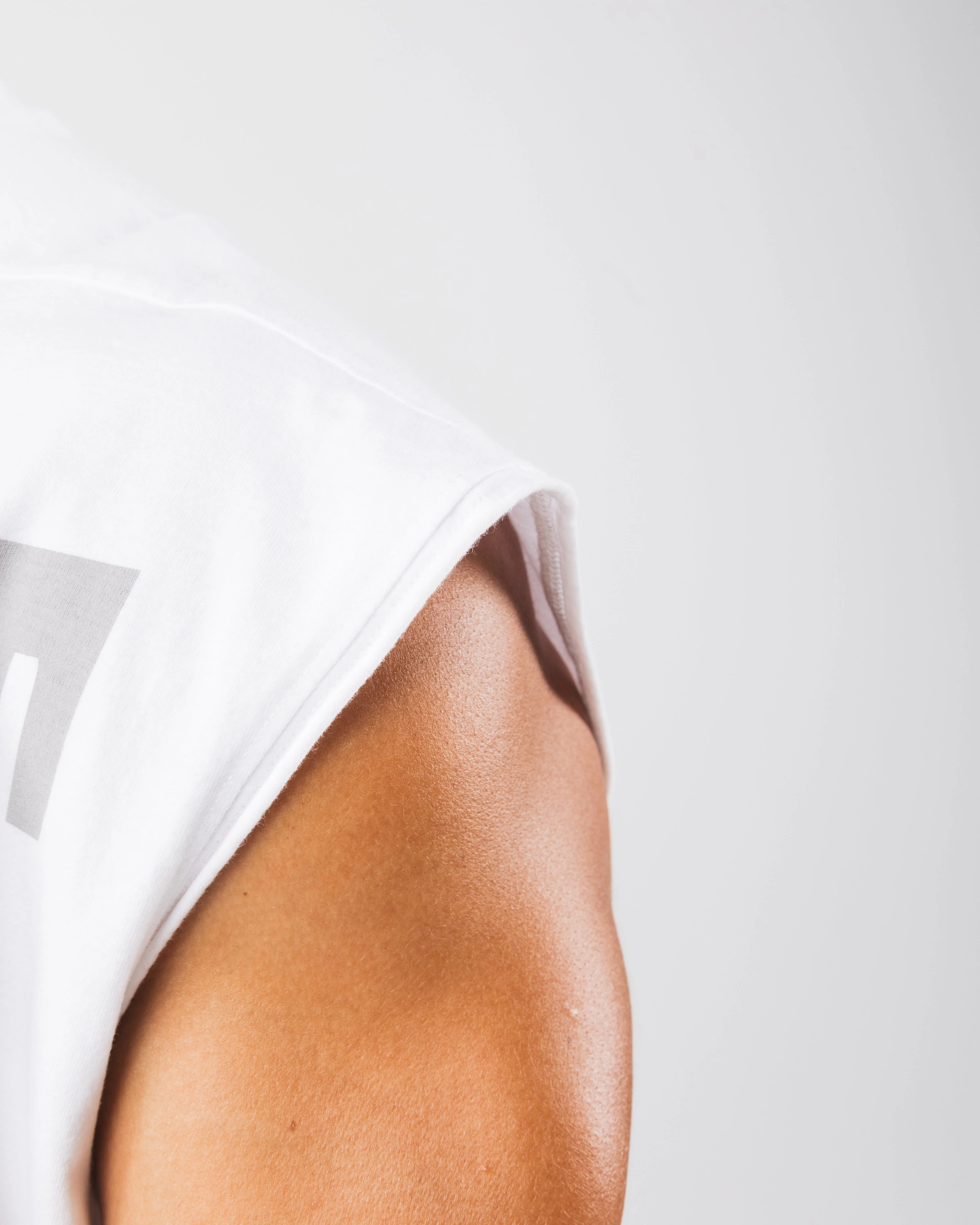 Vintage Muscle Tank - White - Image 6