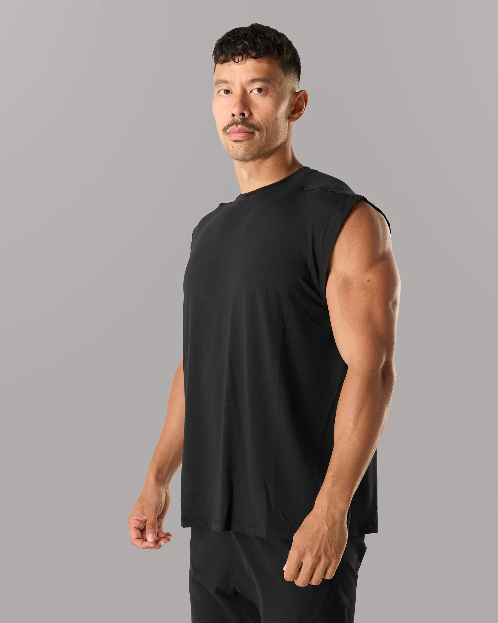 Zero Accent Tank - Black - Image 3
