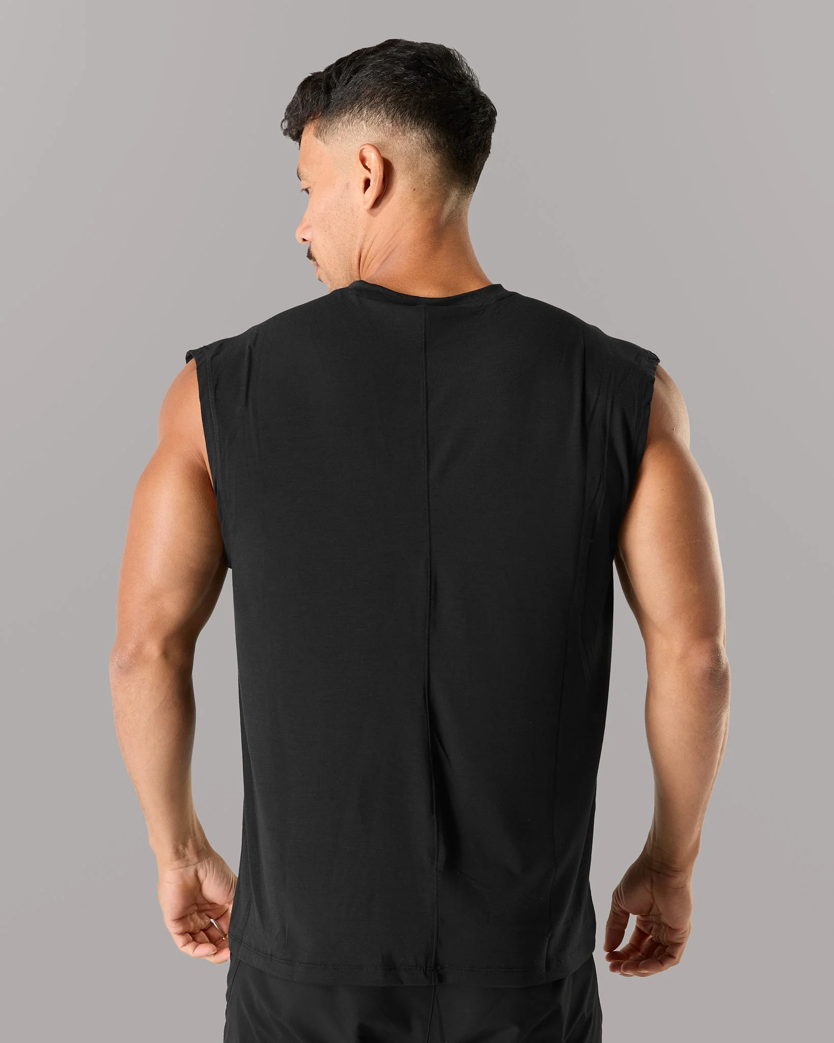 Zero Accent Tank - Black - Image 4