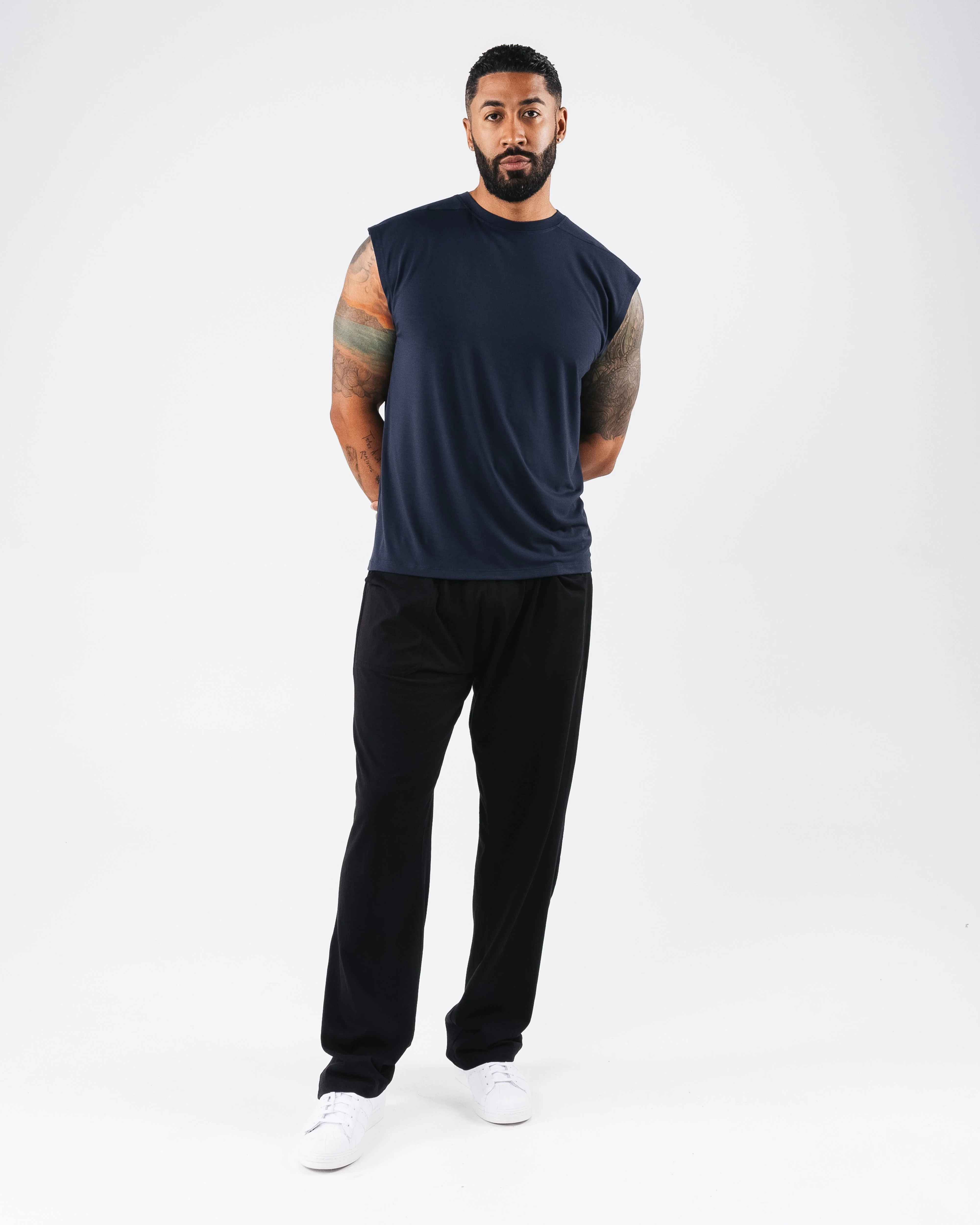 Zero Accent Tank - Dark Navy - Image 2