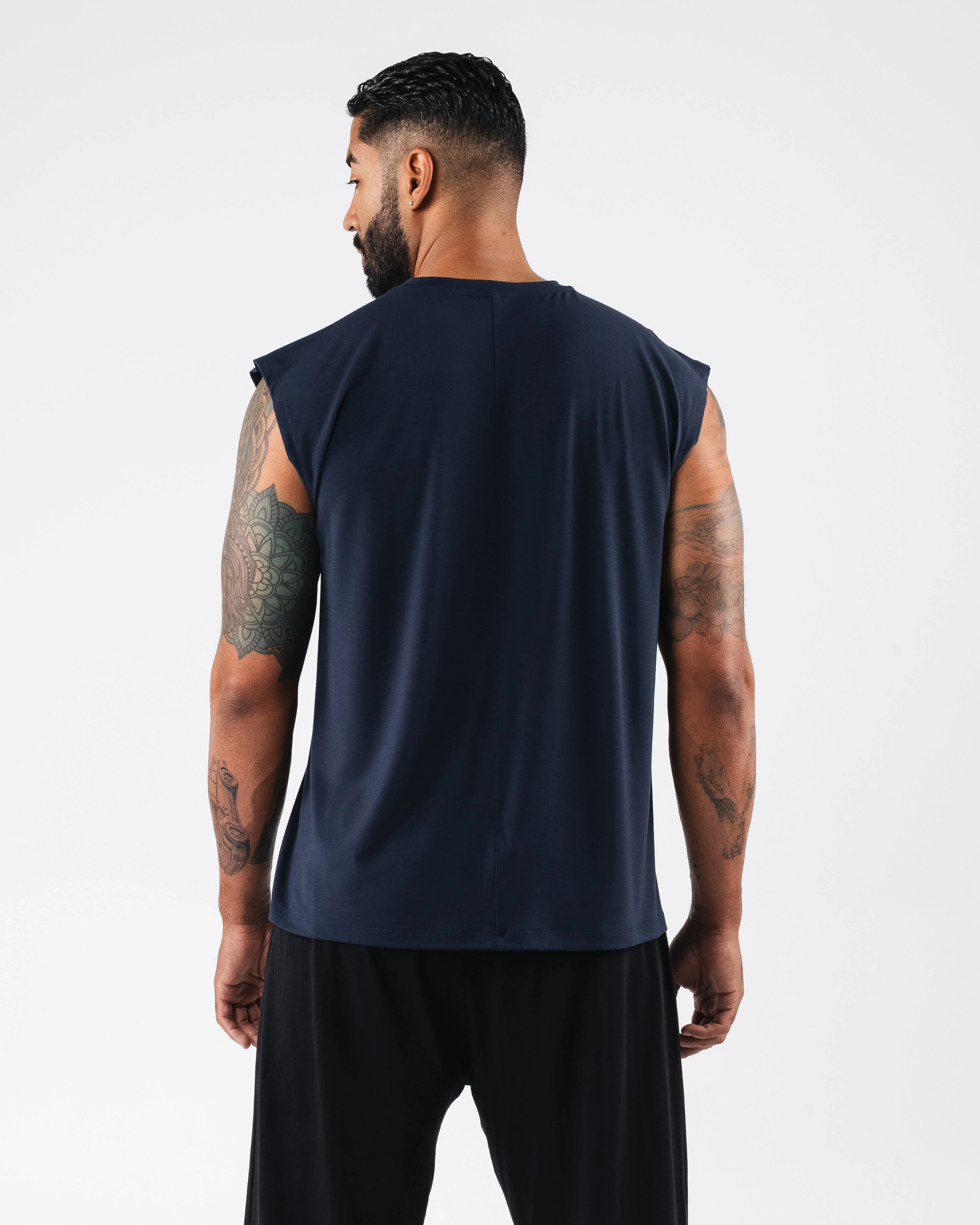 Zero Accent Tank - Dark Navy - Image 4