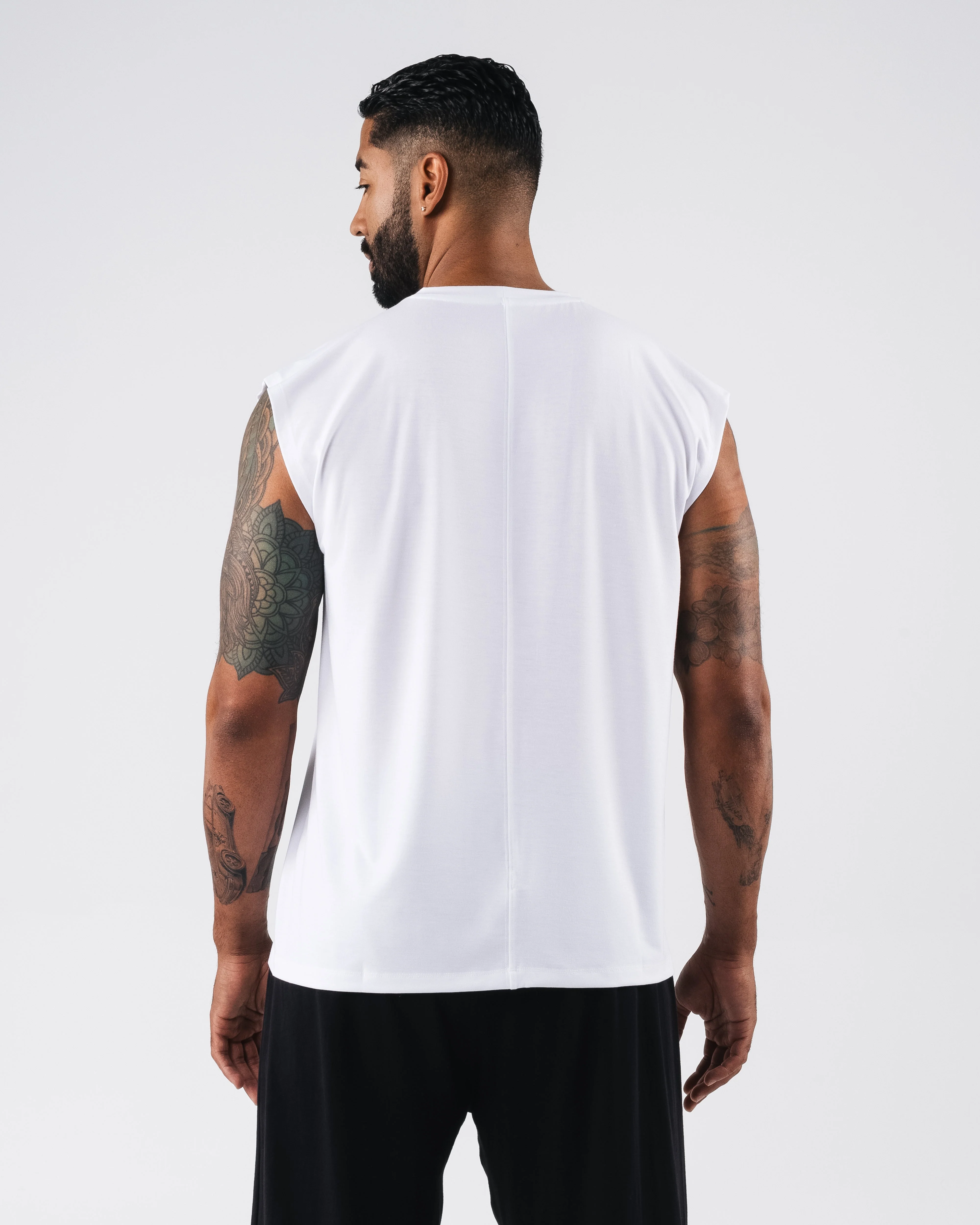 Zero Accent Tank - White - Image 4