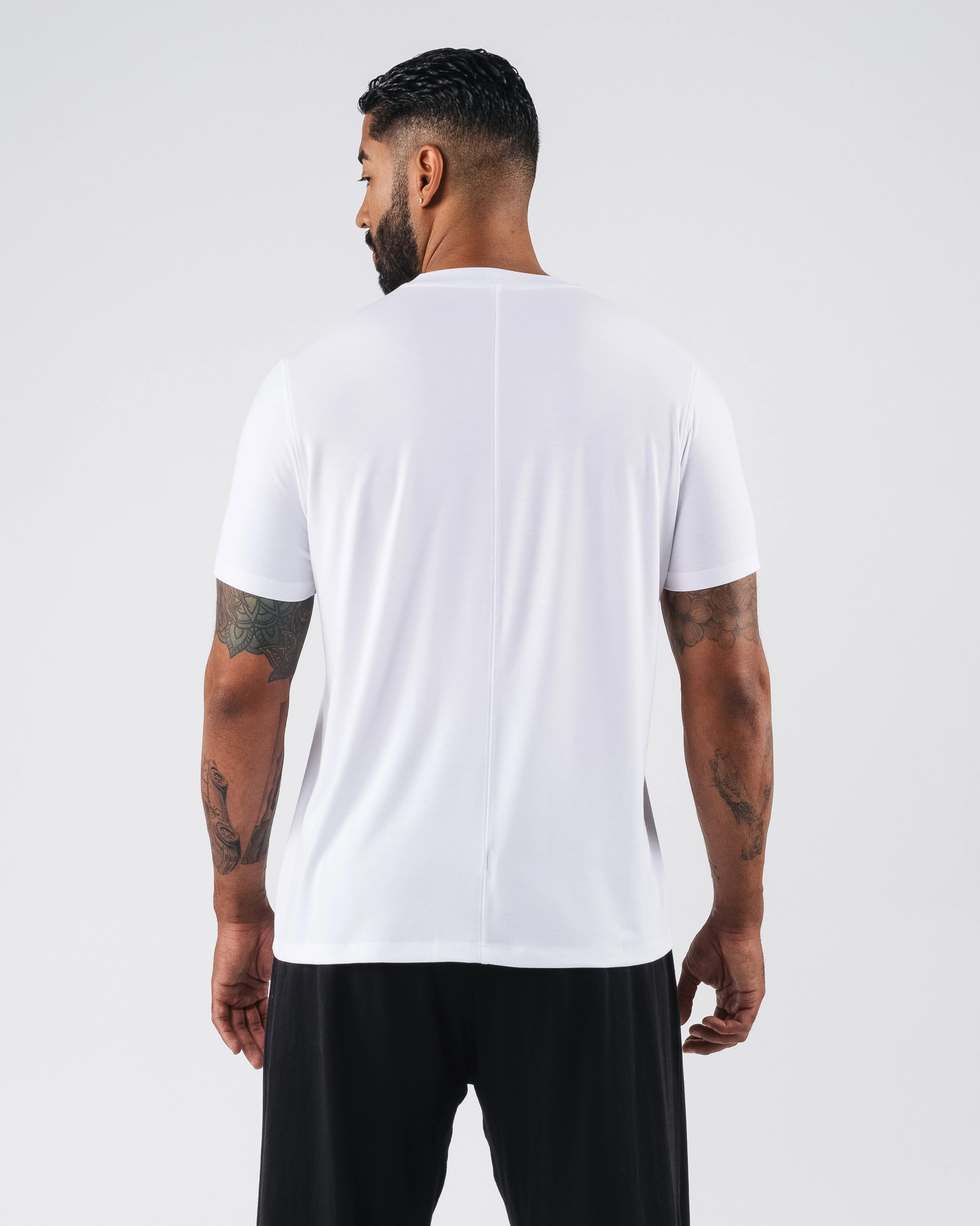 Zero Accent Tee - White - Image 4