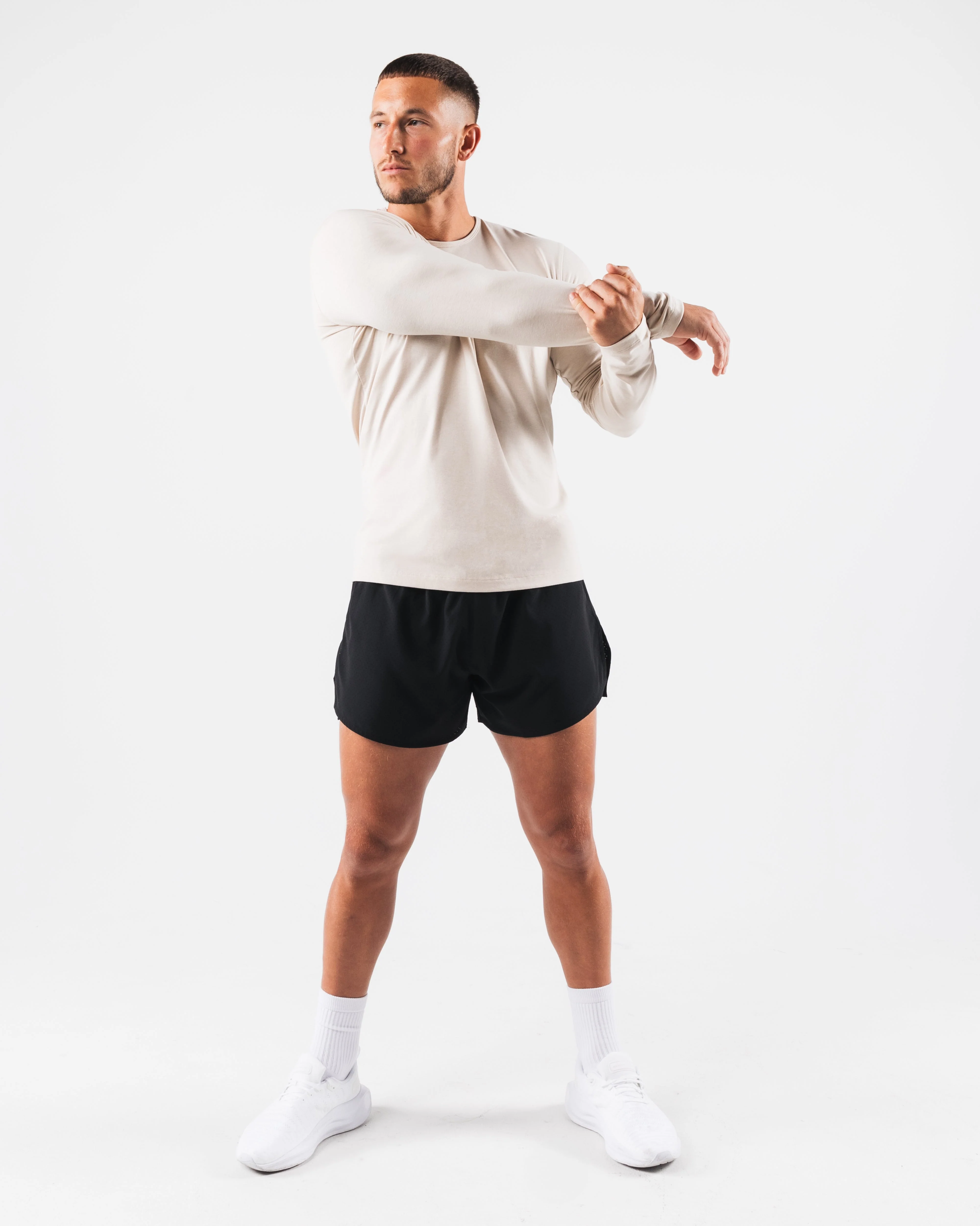 Zero Classic LS Tee 2pk - Cream - Image 2