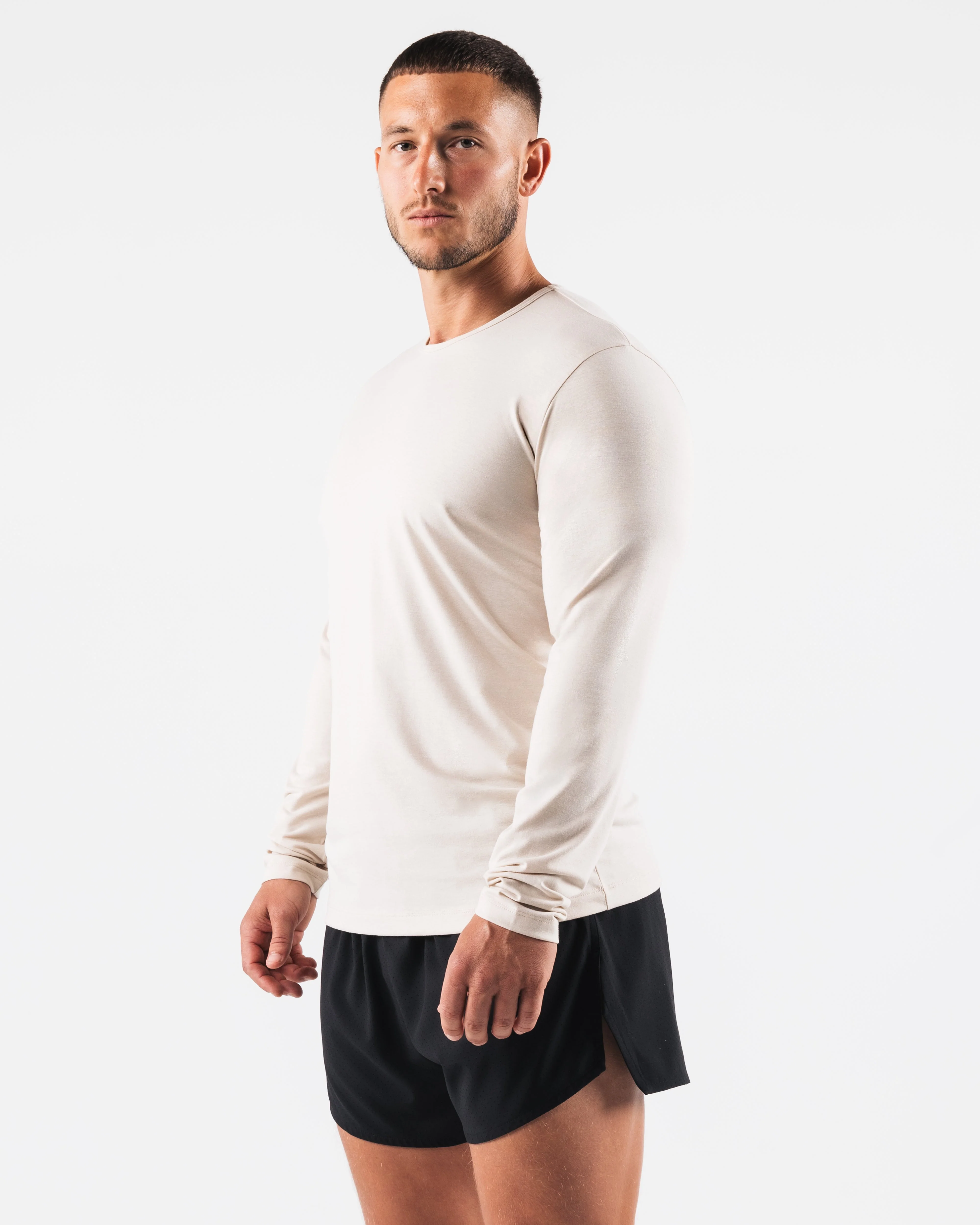 Zero Classic LS Tee 2pk - Cream - Image 3