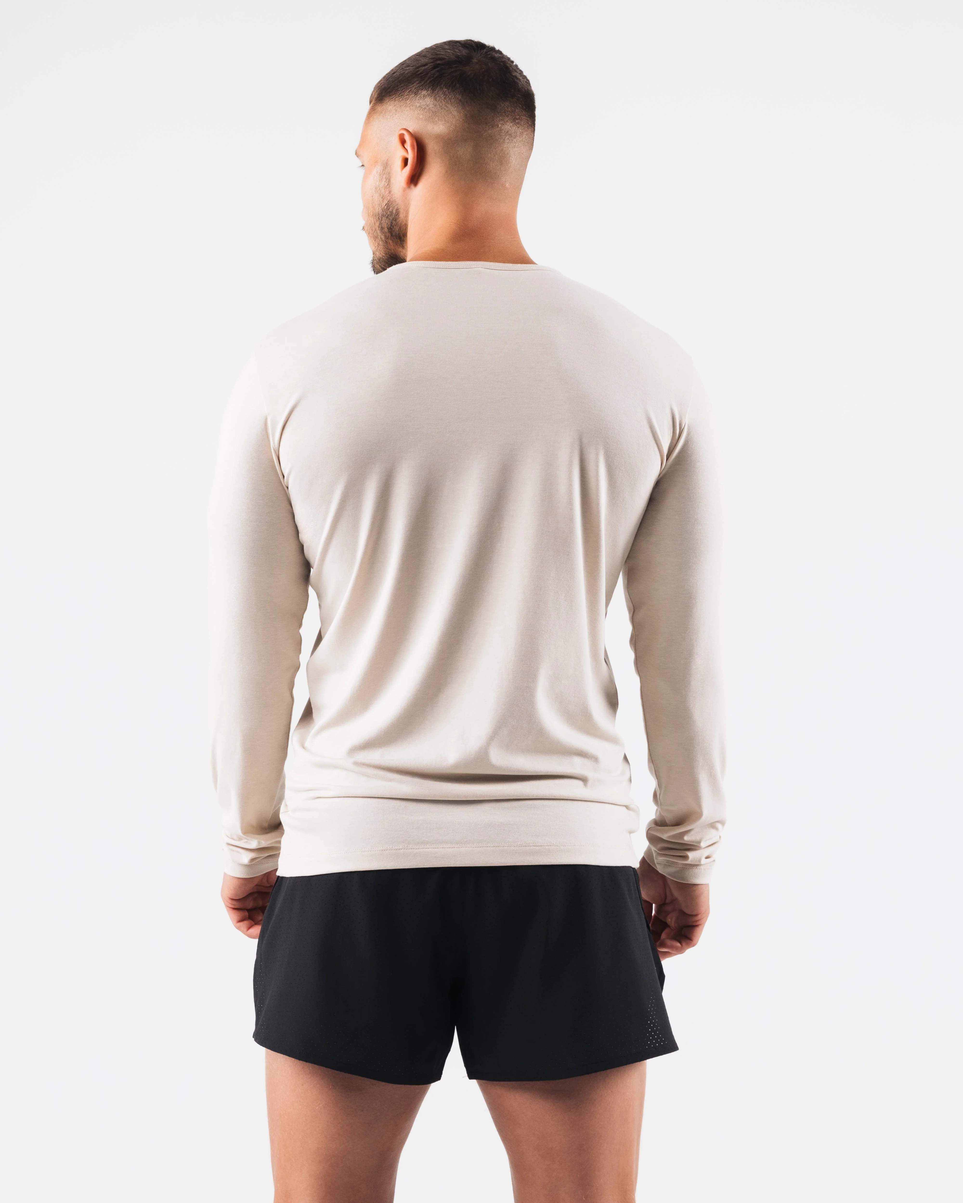 Zero Classic LS Tee 2pk - Cream - Image 4