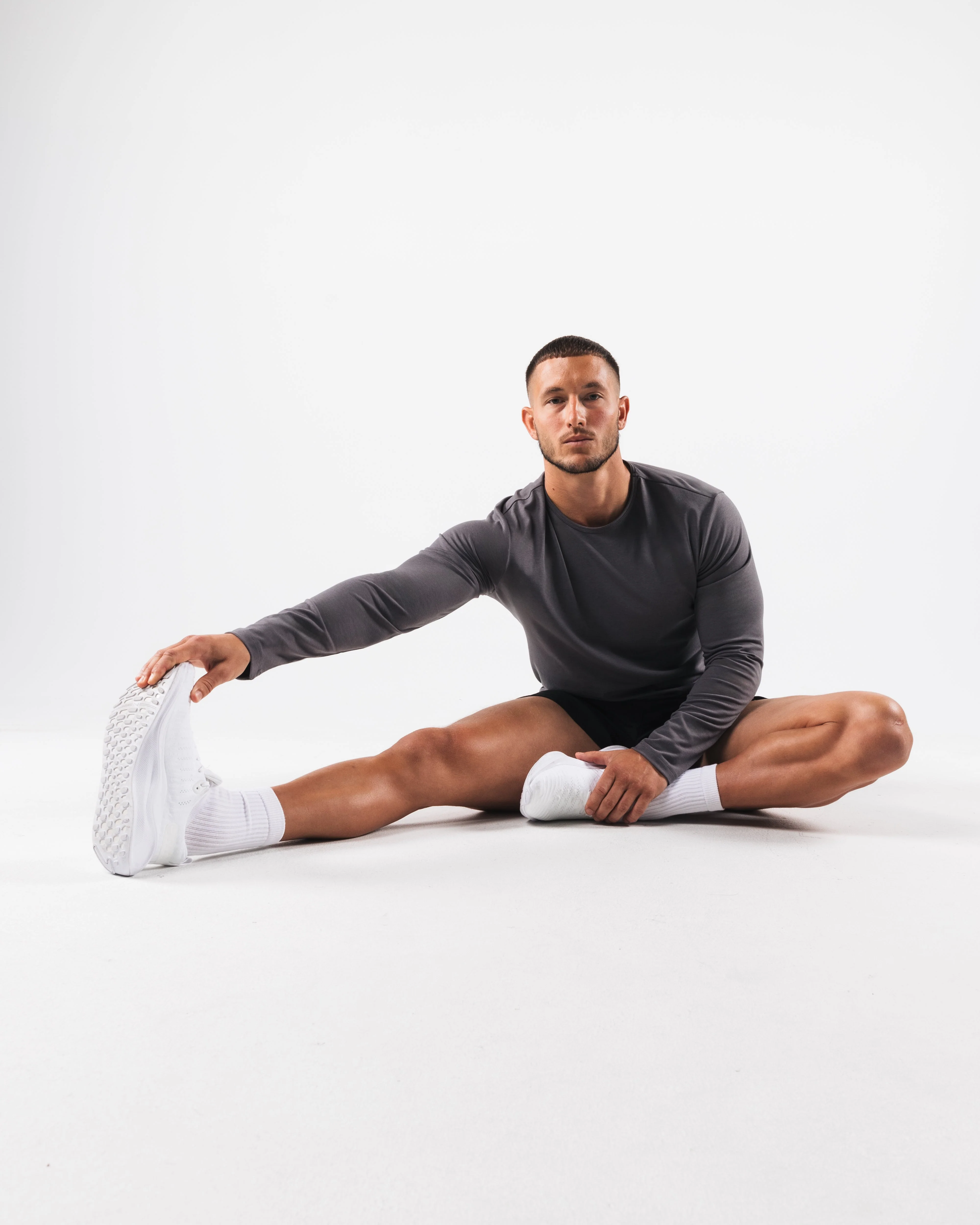 Zero Classic LS Tee 2pk - Grey - Image 2