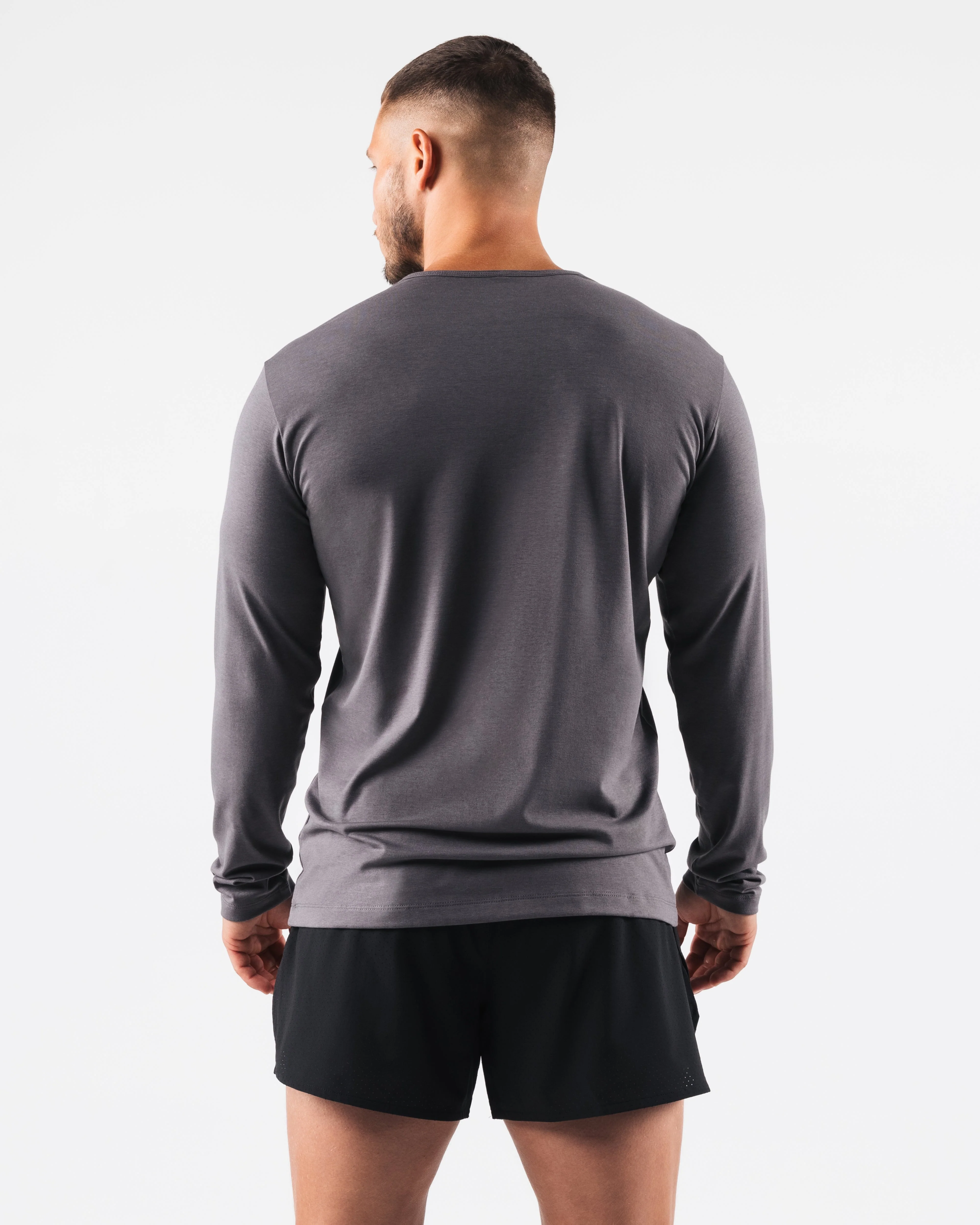 Zero Classic LS Tee 2pk - Grey - Image 4